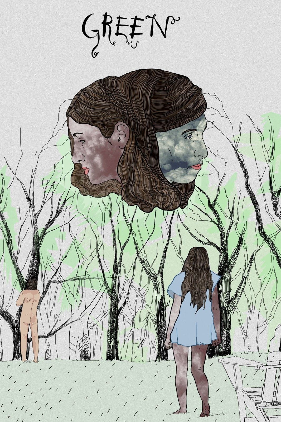 Poster Green