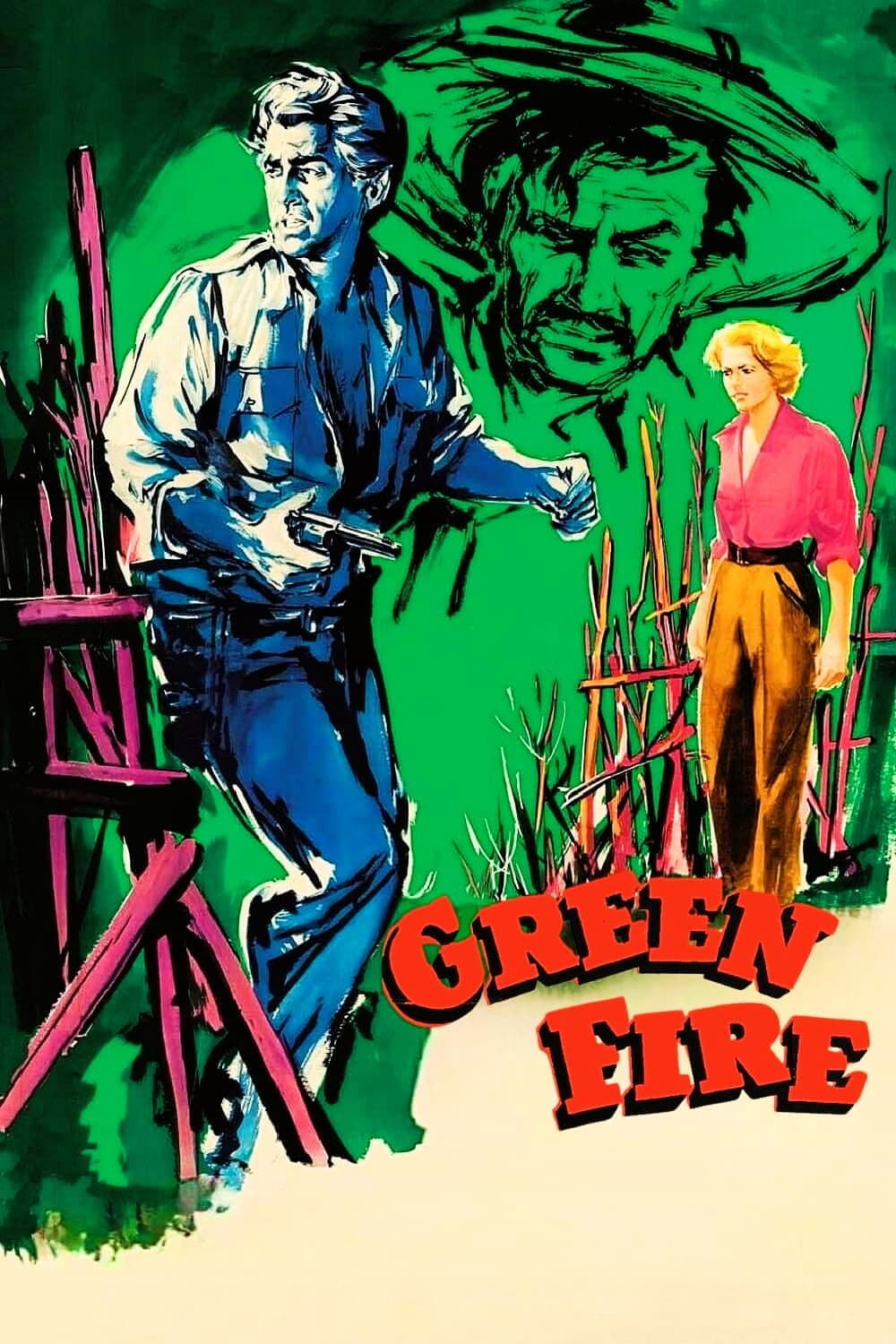 Poster Green Fire