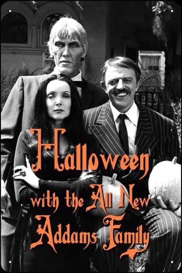 Poster Halloween with the New Addams Family