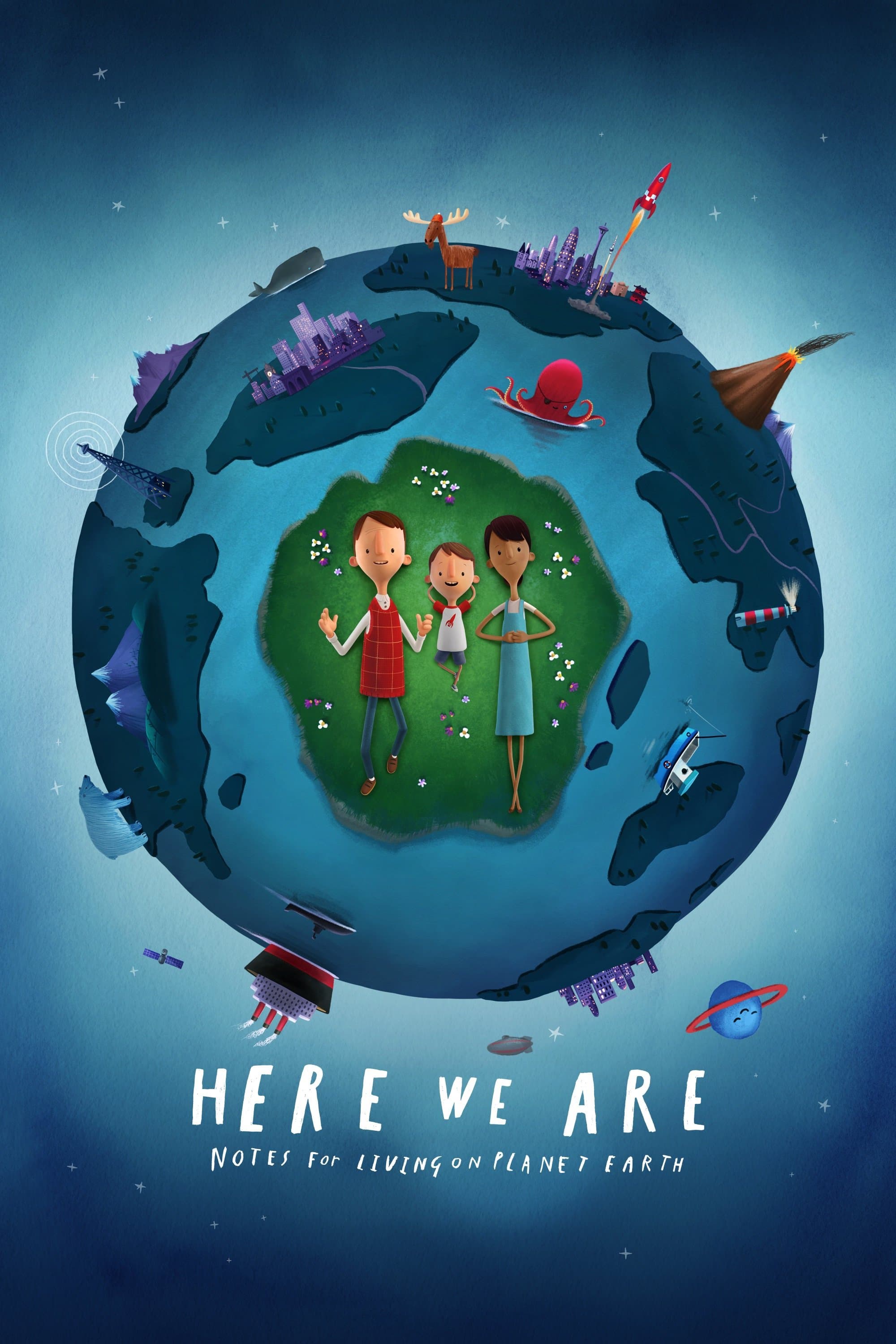 Poster Here We Are: Notes for Living on Planet Earth