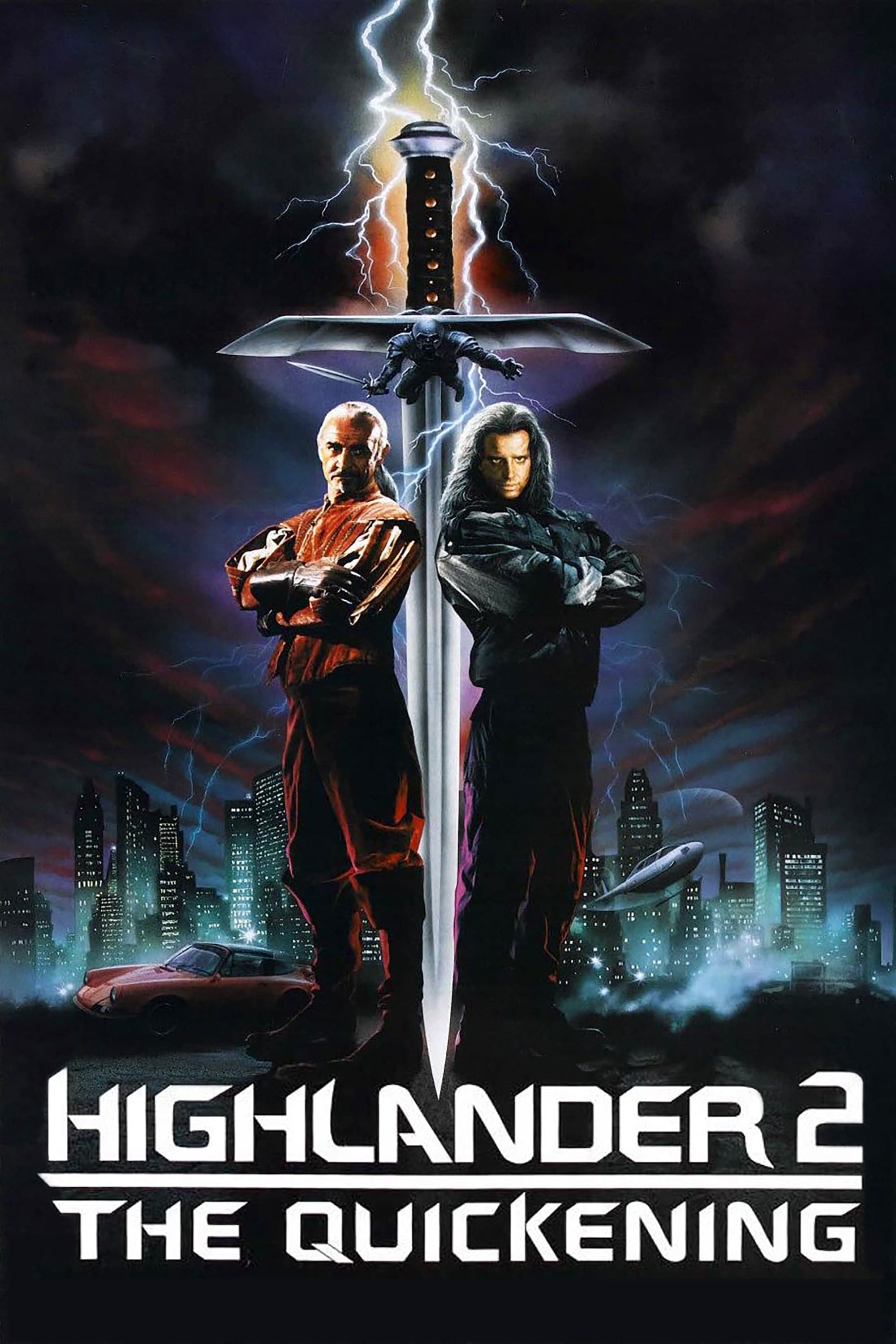 Poster Highlander II: The Quickening