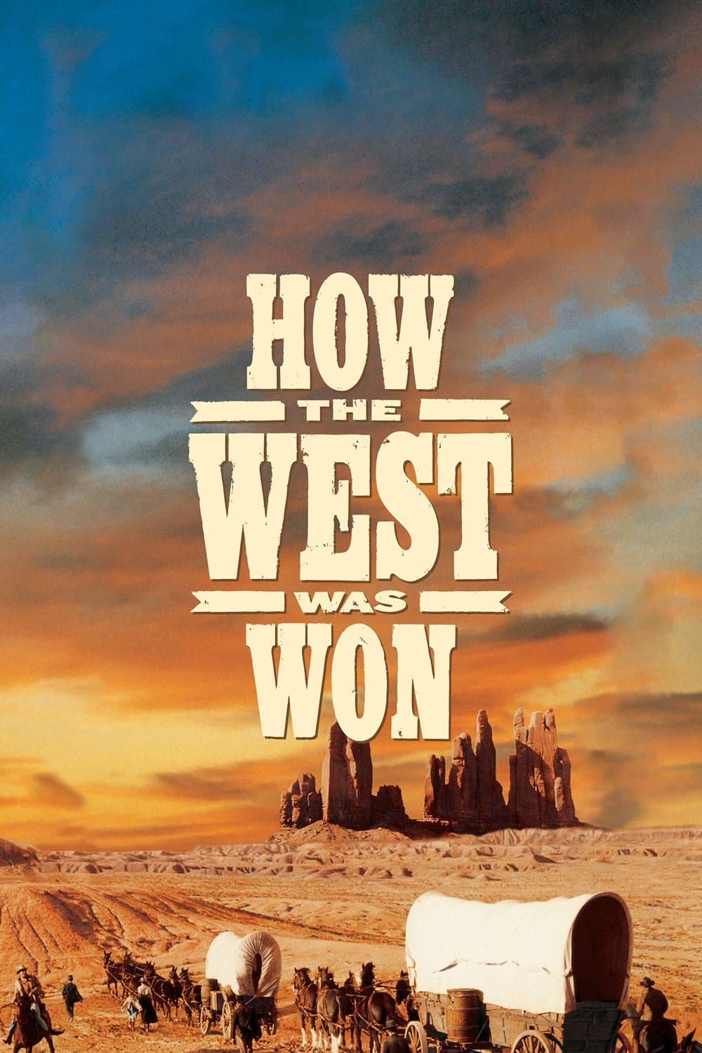 Poster How the West Was Won