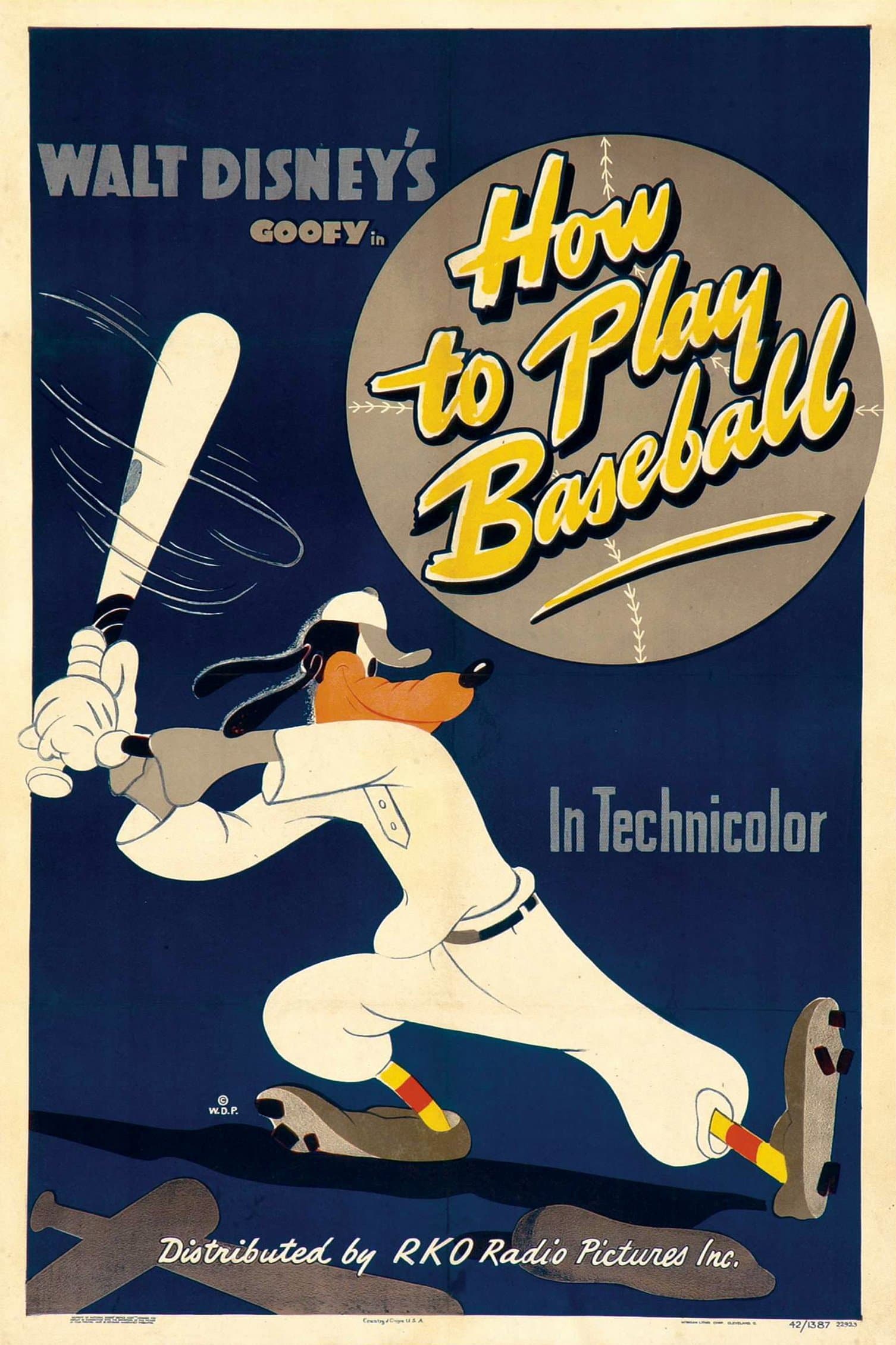 Poster How to Play Baseball
