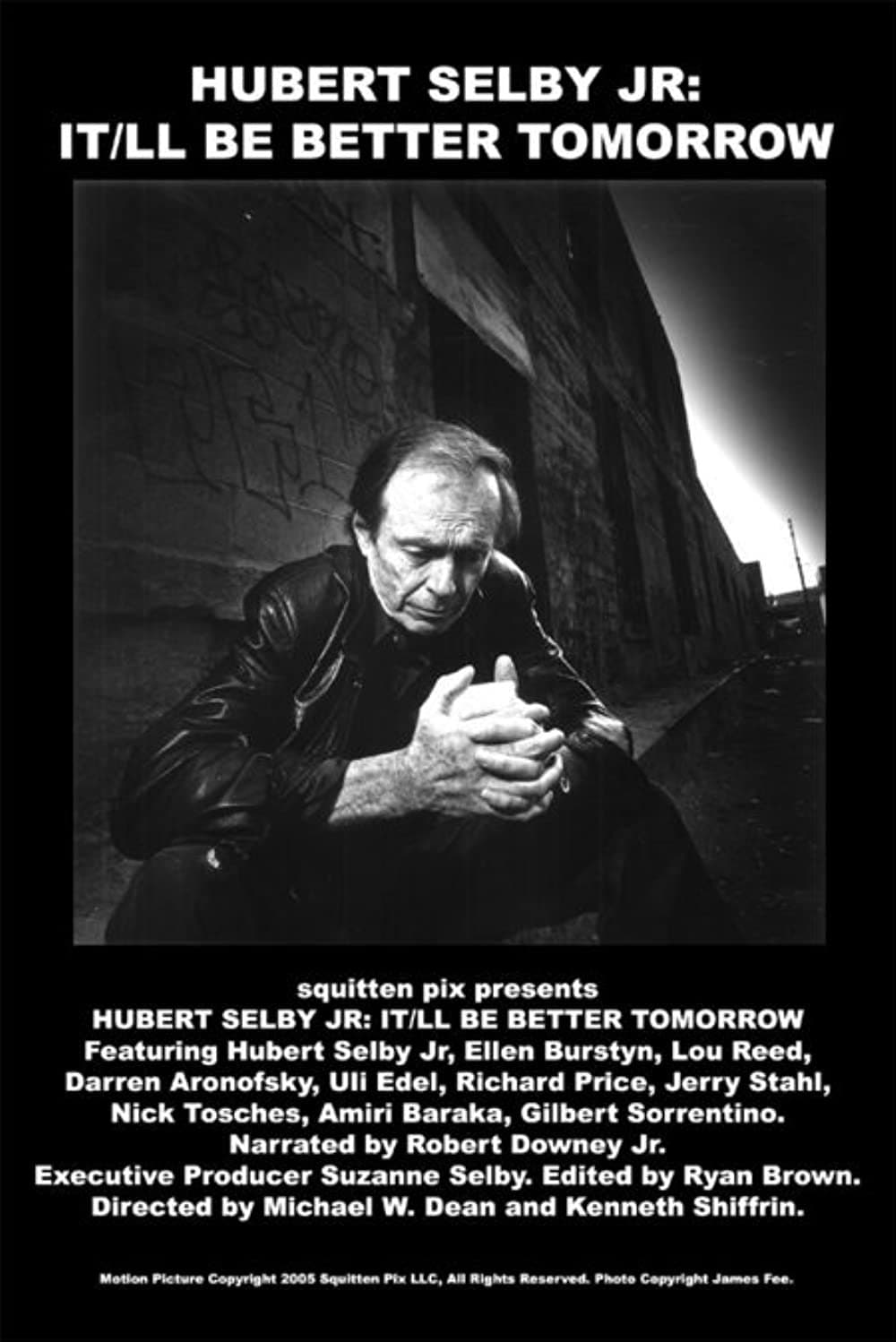Poster Hubert Selby Jr: It/ll Be Better Tomorrow