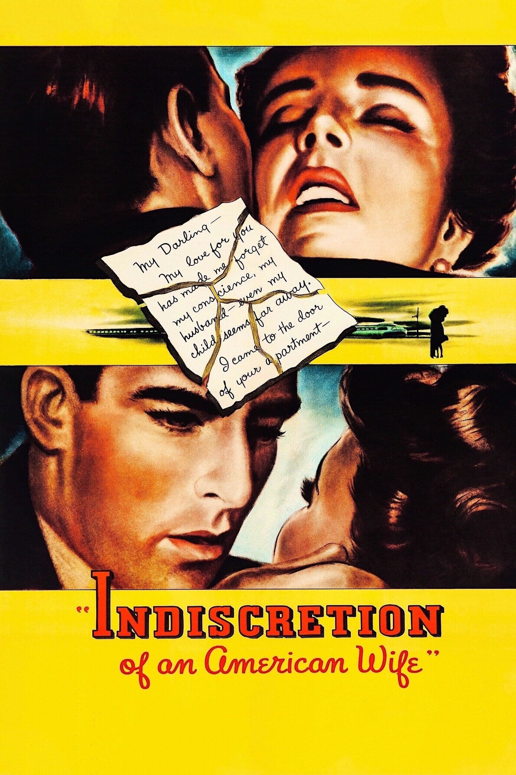 Poster Indiscretion of an American Wife