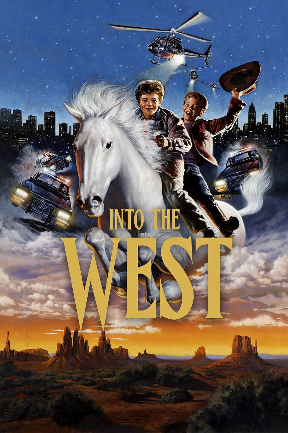 Poster Into the West