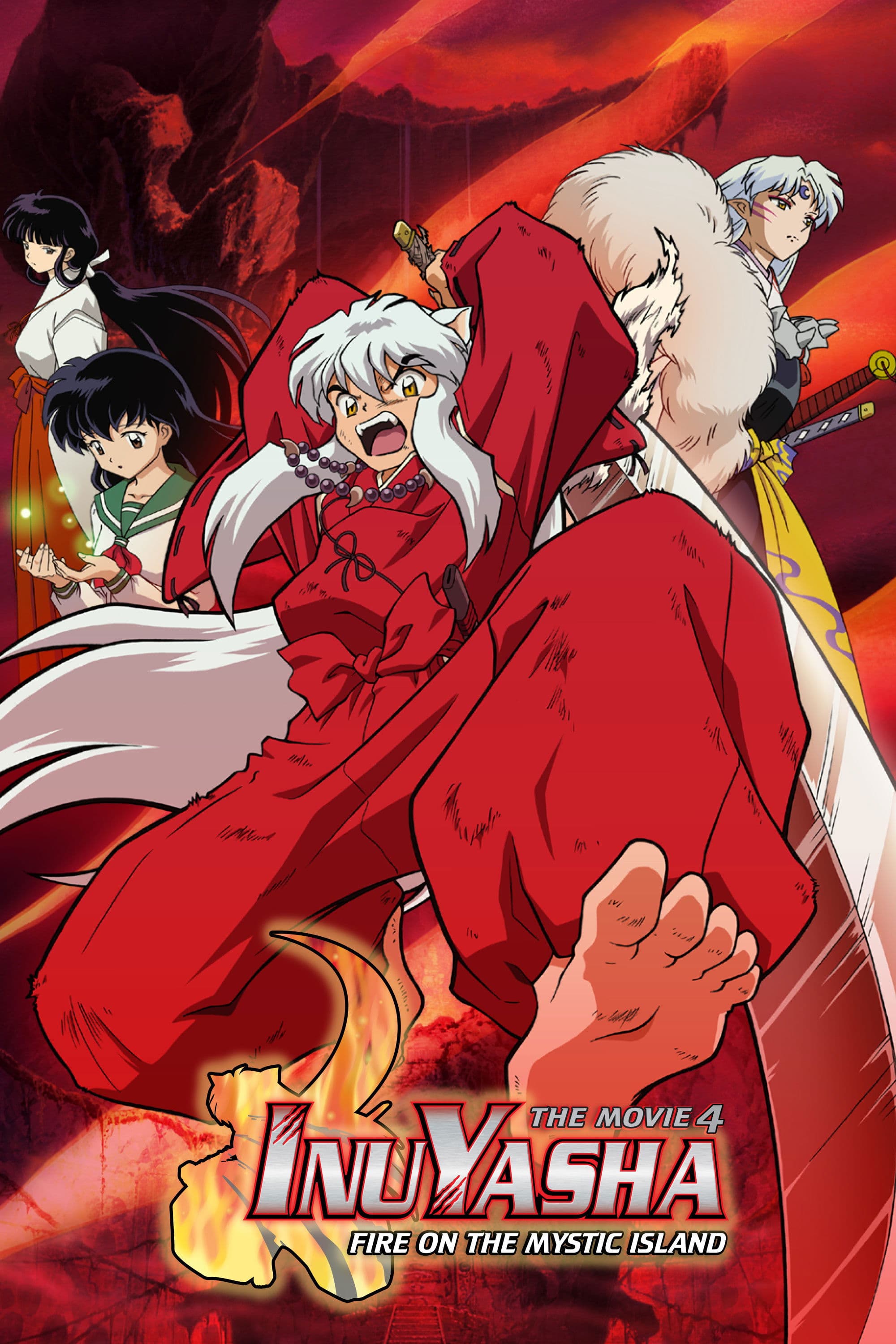 Poster Inuyasha the Movie 4: Fire on the Mystic Island