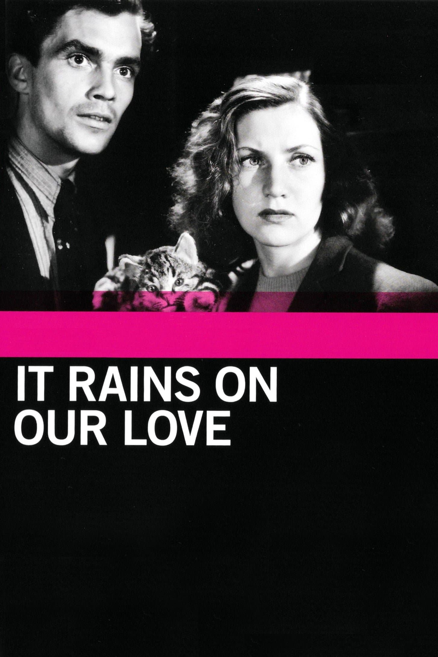 Poster It Rains on Our Love