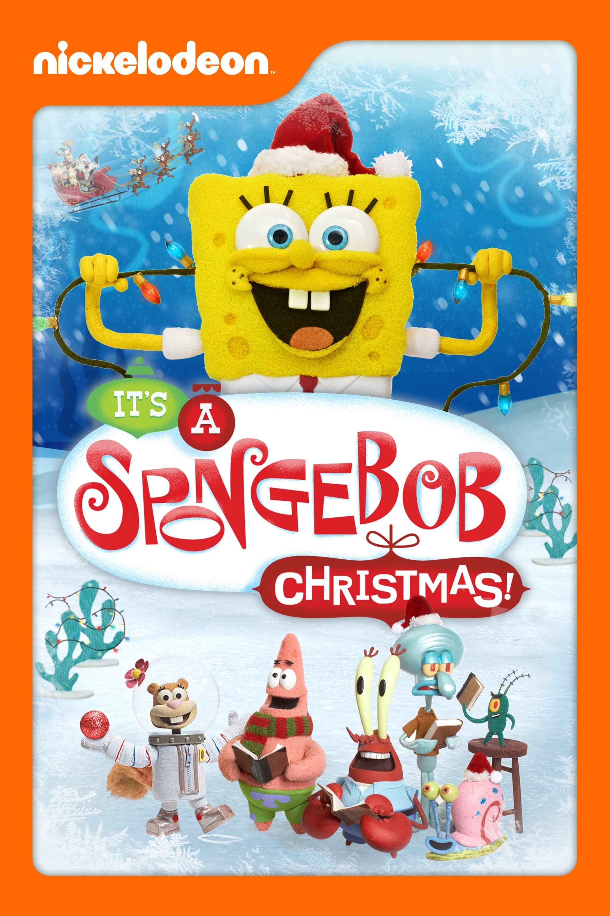Poster It's a SpongeBob Christmas!