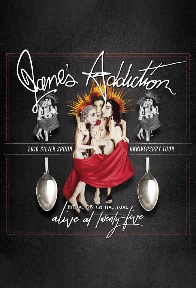 Poster Jane's Addiction - Ritual de lo Habitual - Alive at 25