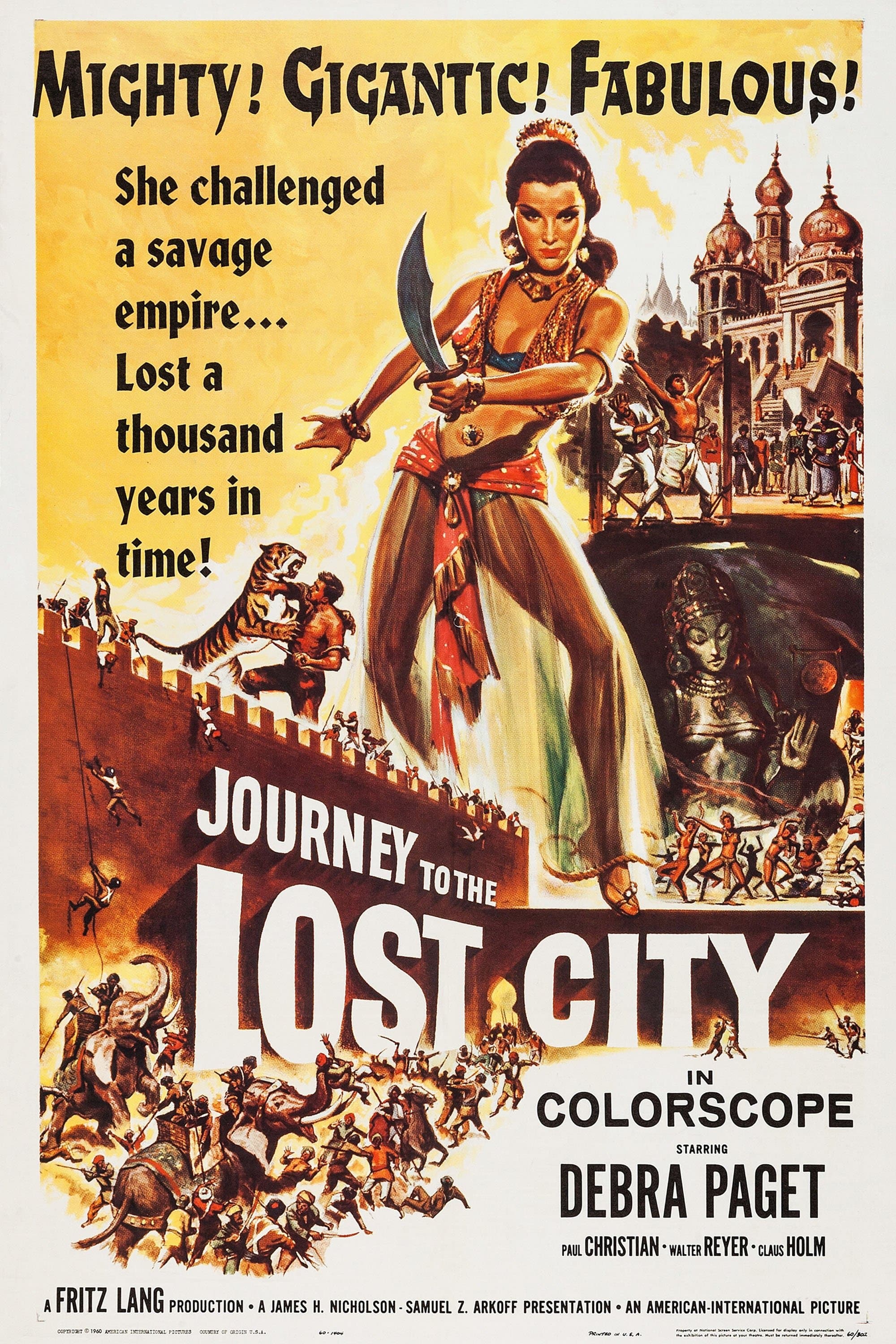 Poster Journey to the Lost City