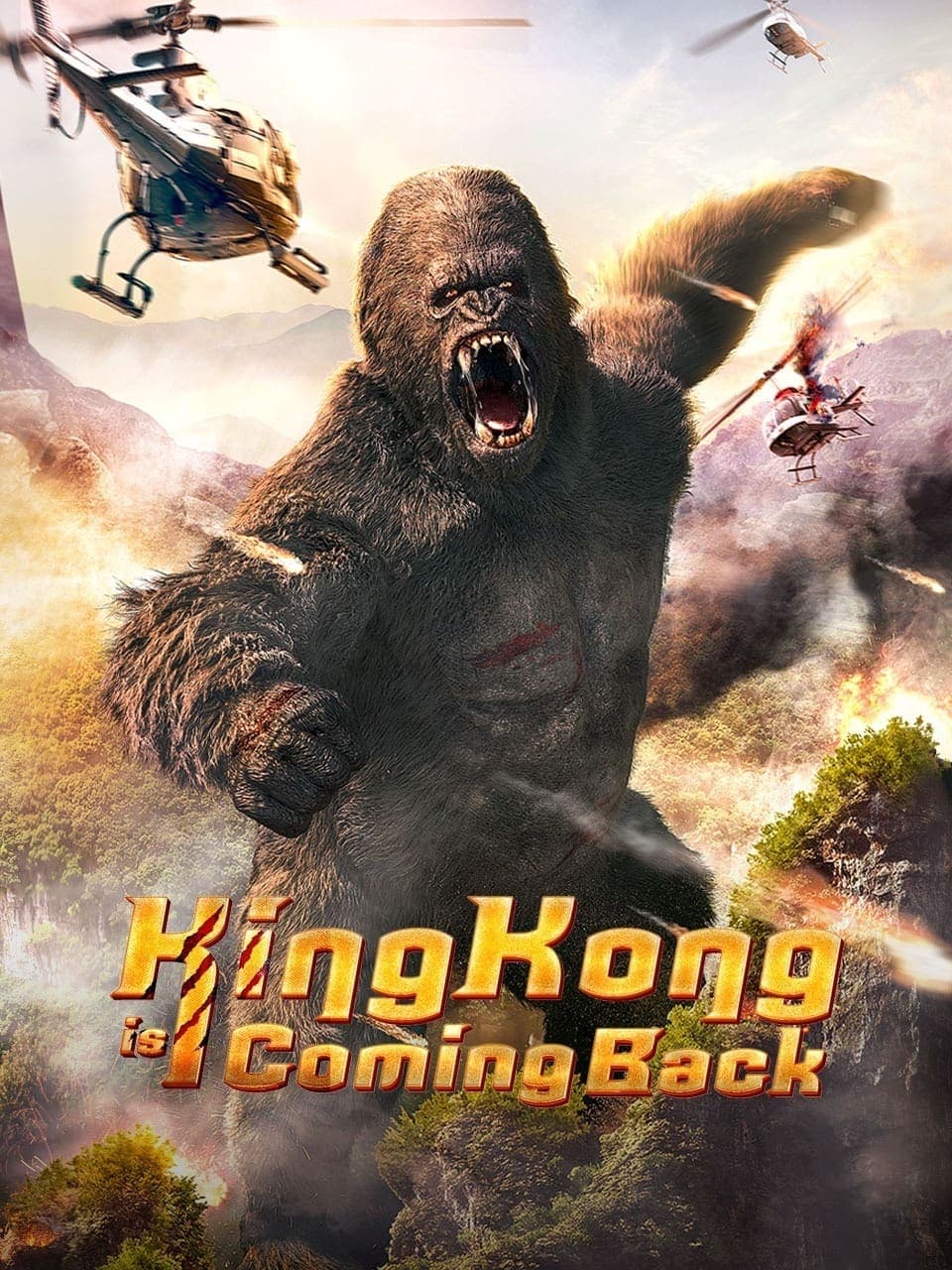 Poster King Kong is Coming Back