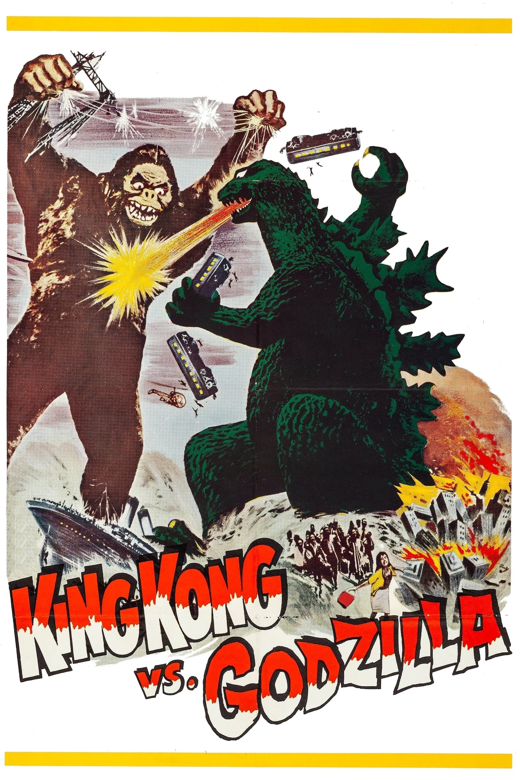 Poster King Kong vs. Godzilla