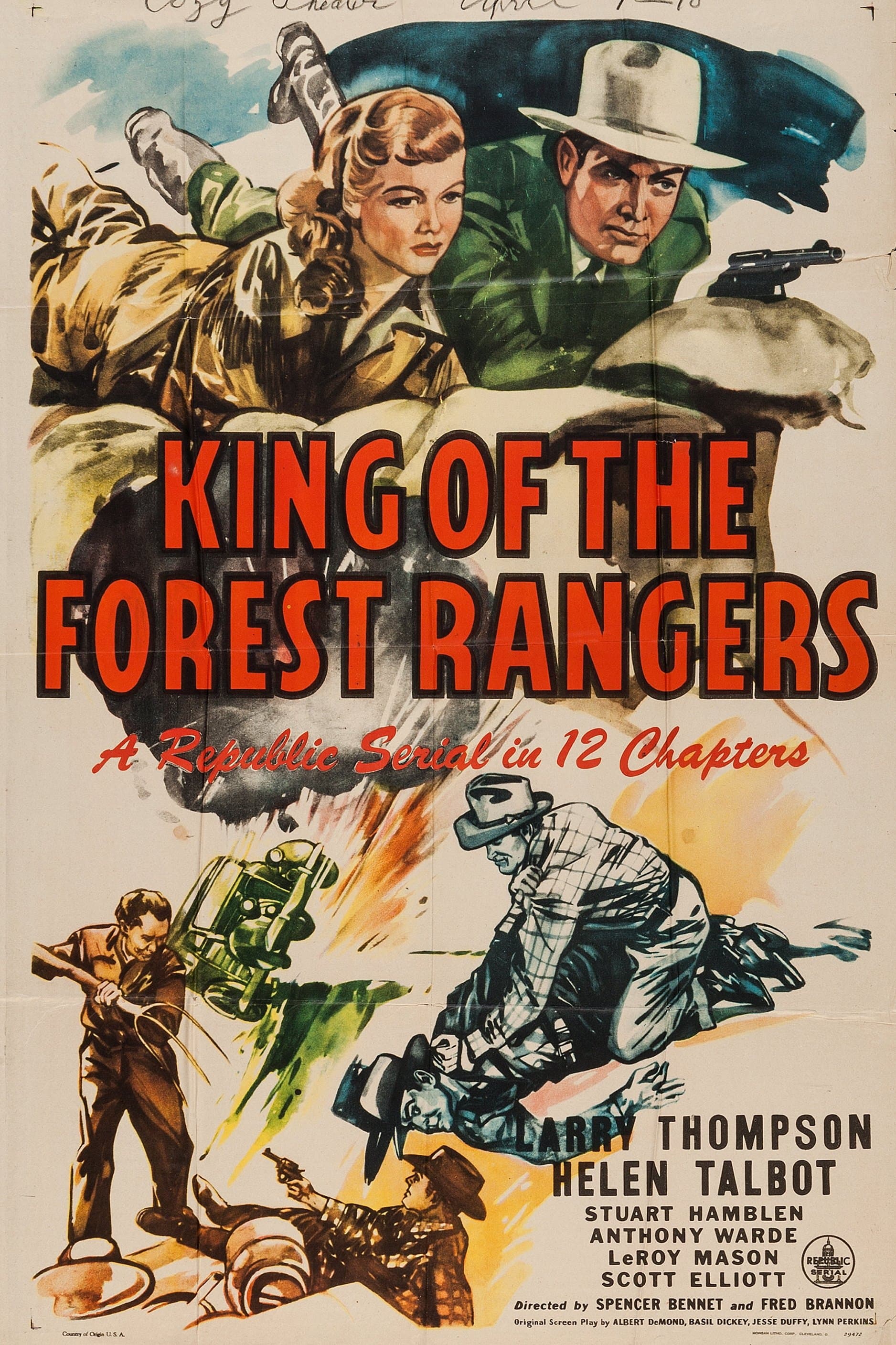 Poster King of the Forest Rangers