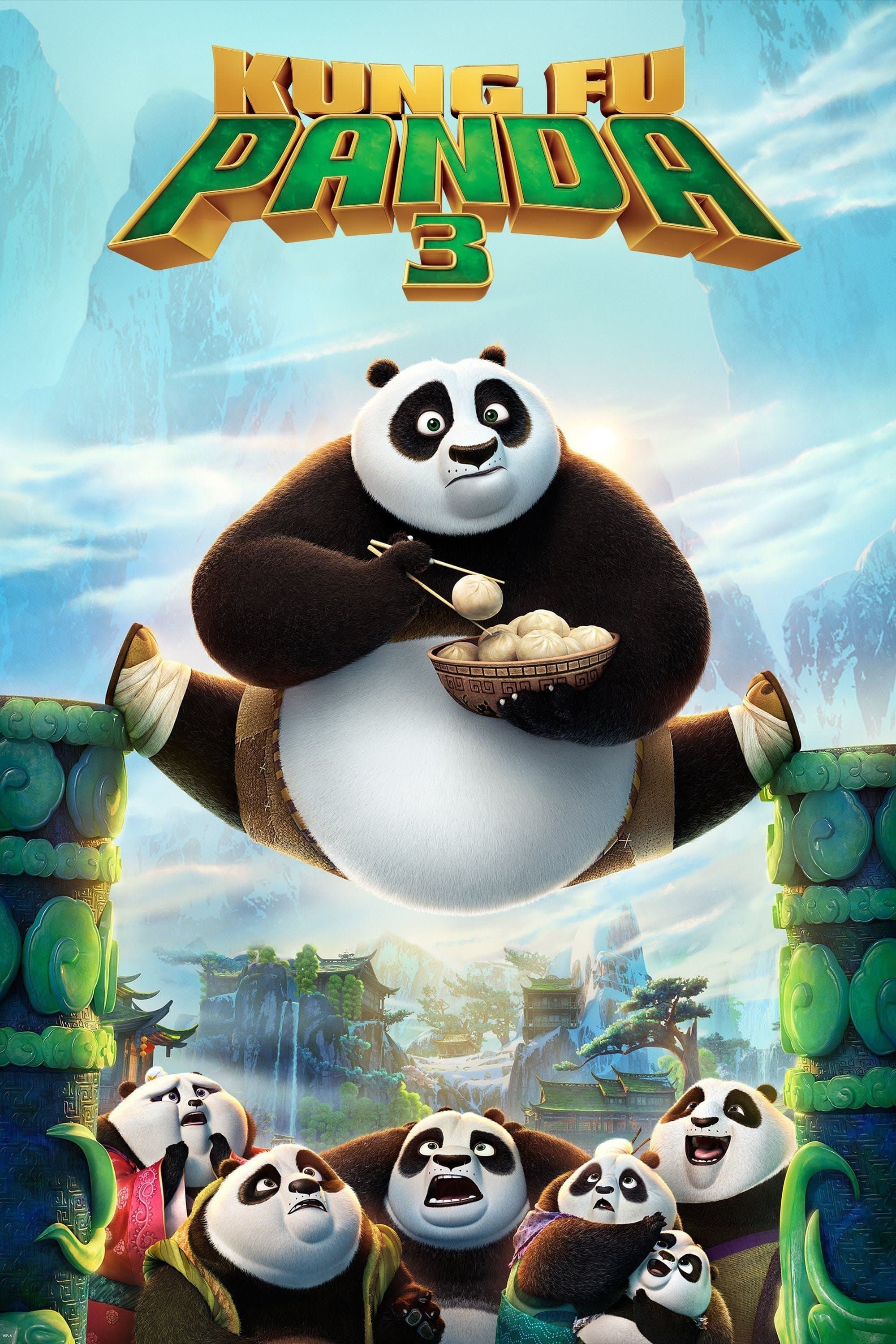 Poster Kung Fu Panda 3