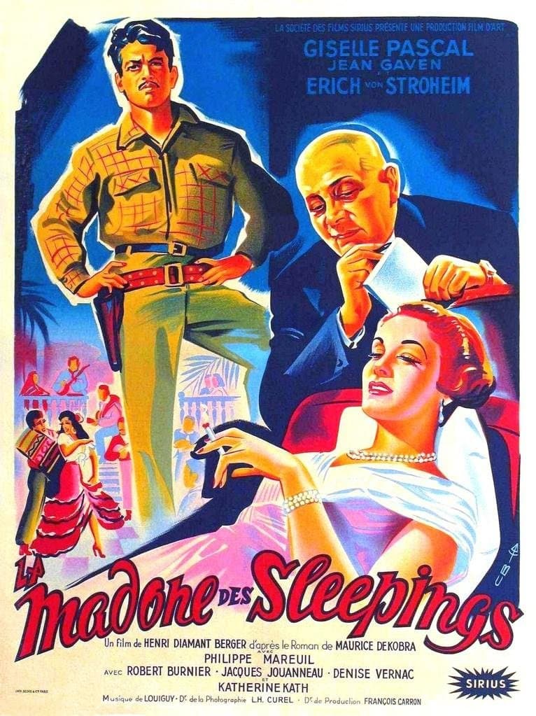 Poster La madone des sleepings