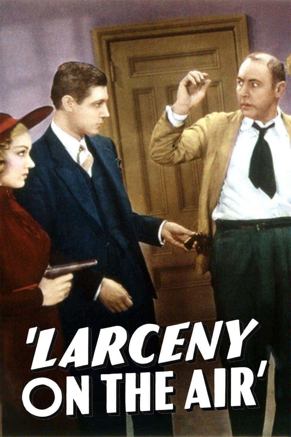 Poster Larceny on the Air