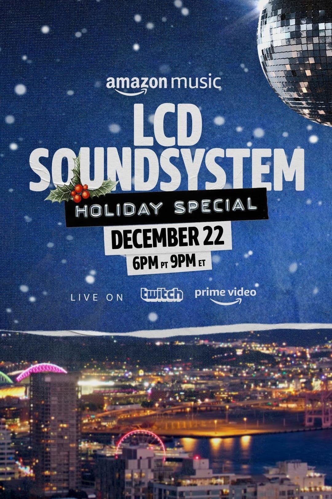 Poster LCD Soundsystem Holiday Special