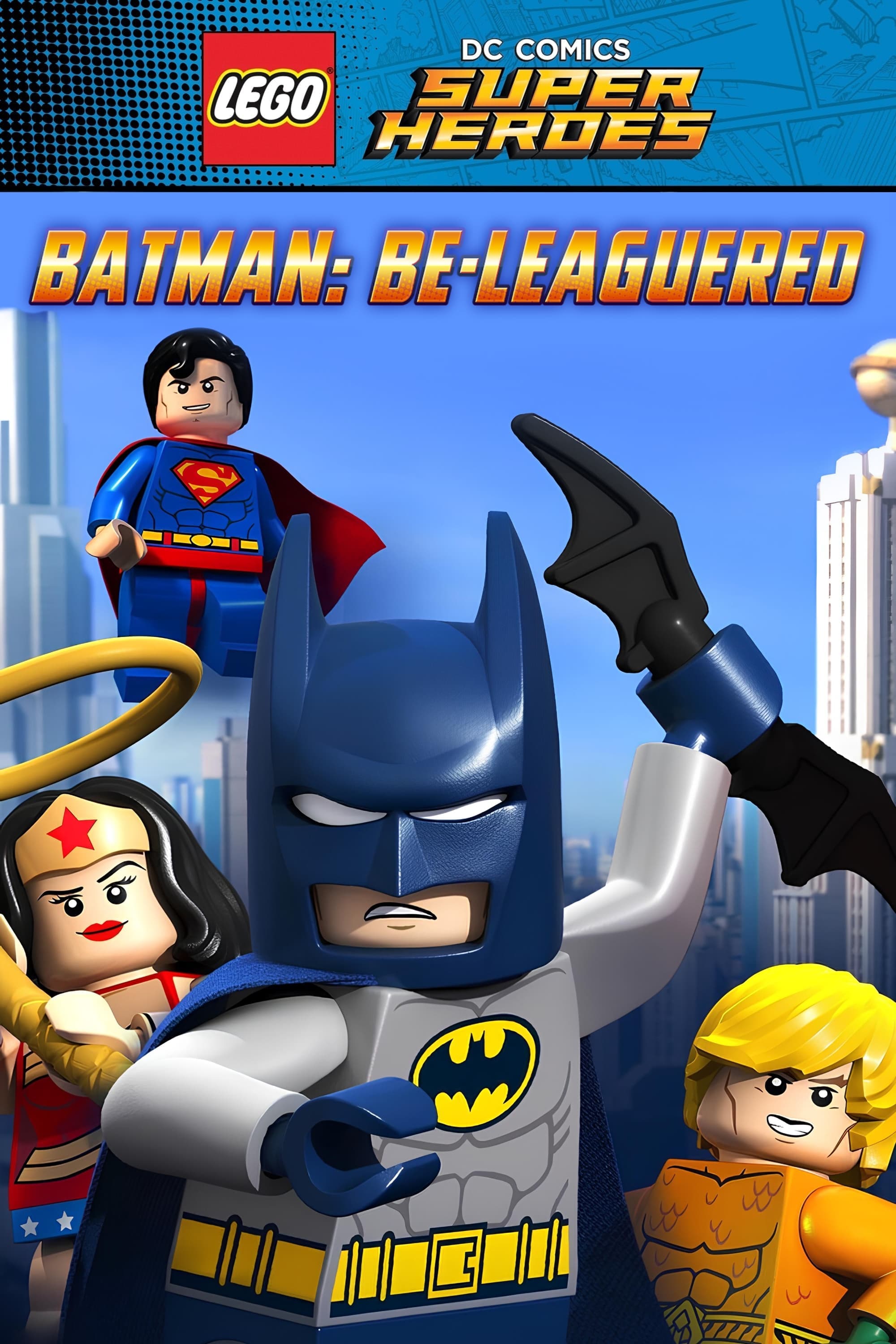 Poster LEGO DC Comics Super Heroes: Batman Be-Leaguered
