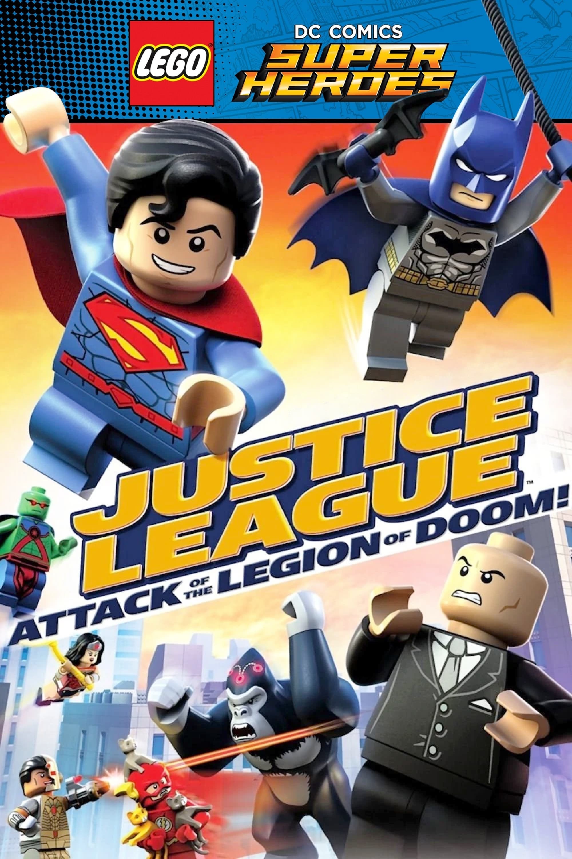 Poster LEGO DC Comics Super Heroes: Justice League - Attack of the Legion of Doom!