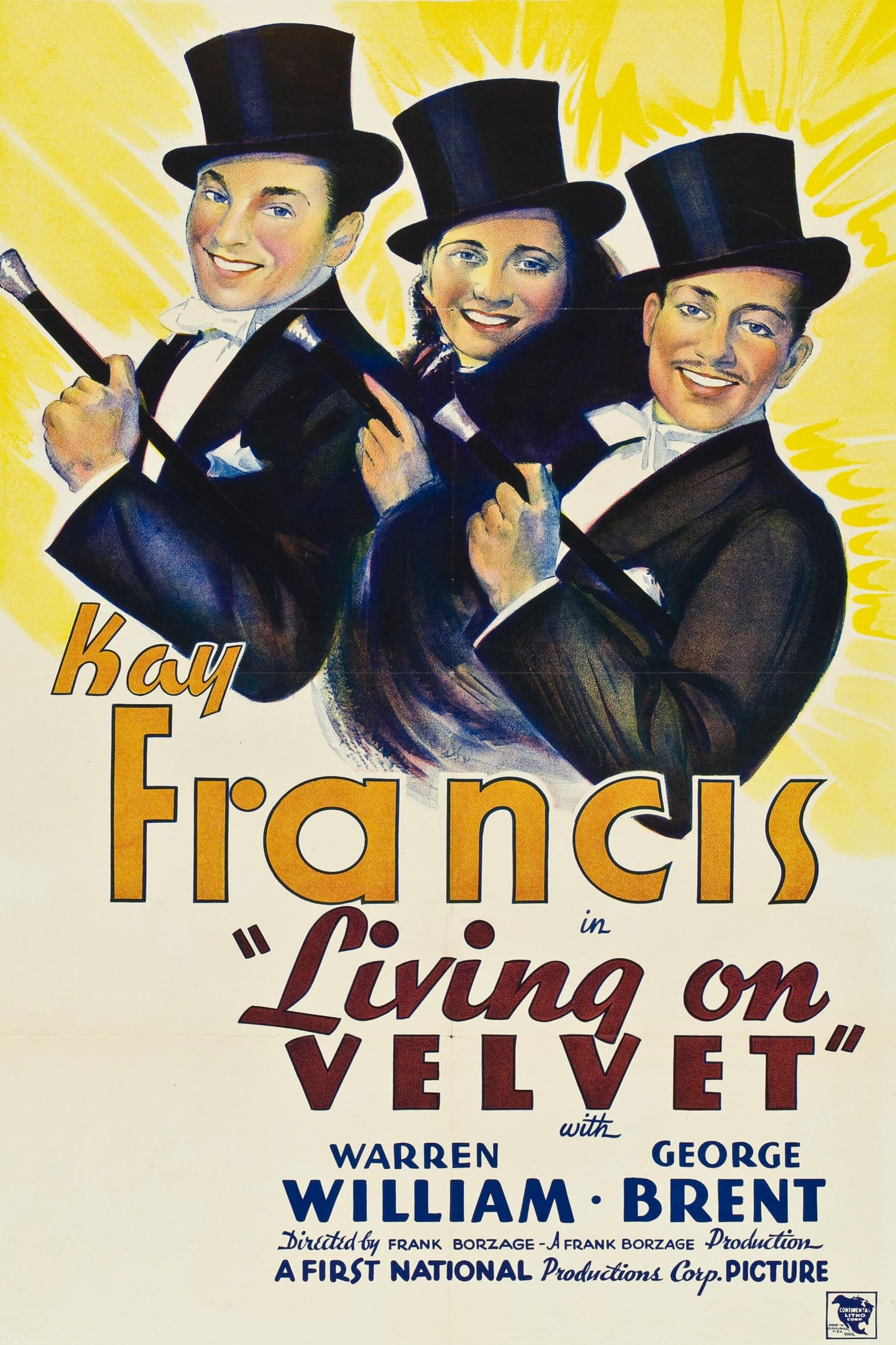 Poster Living on Velvet