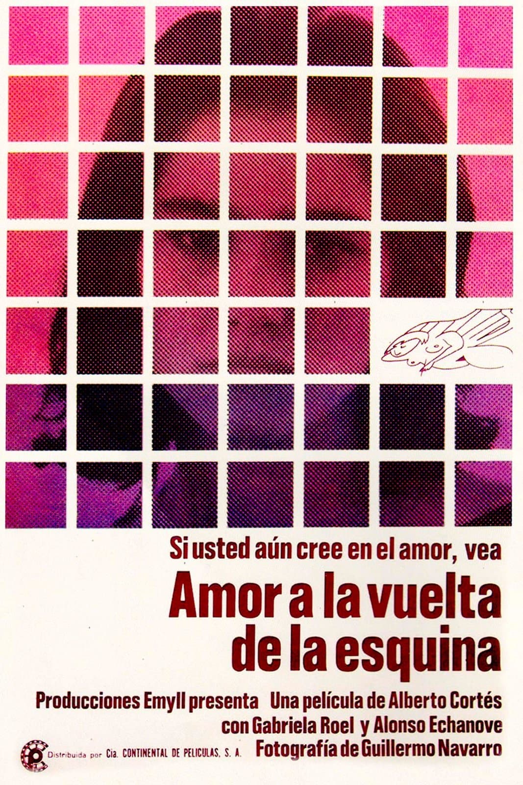 Poster Love Around the Corner
