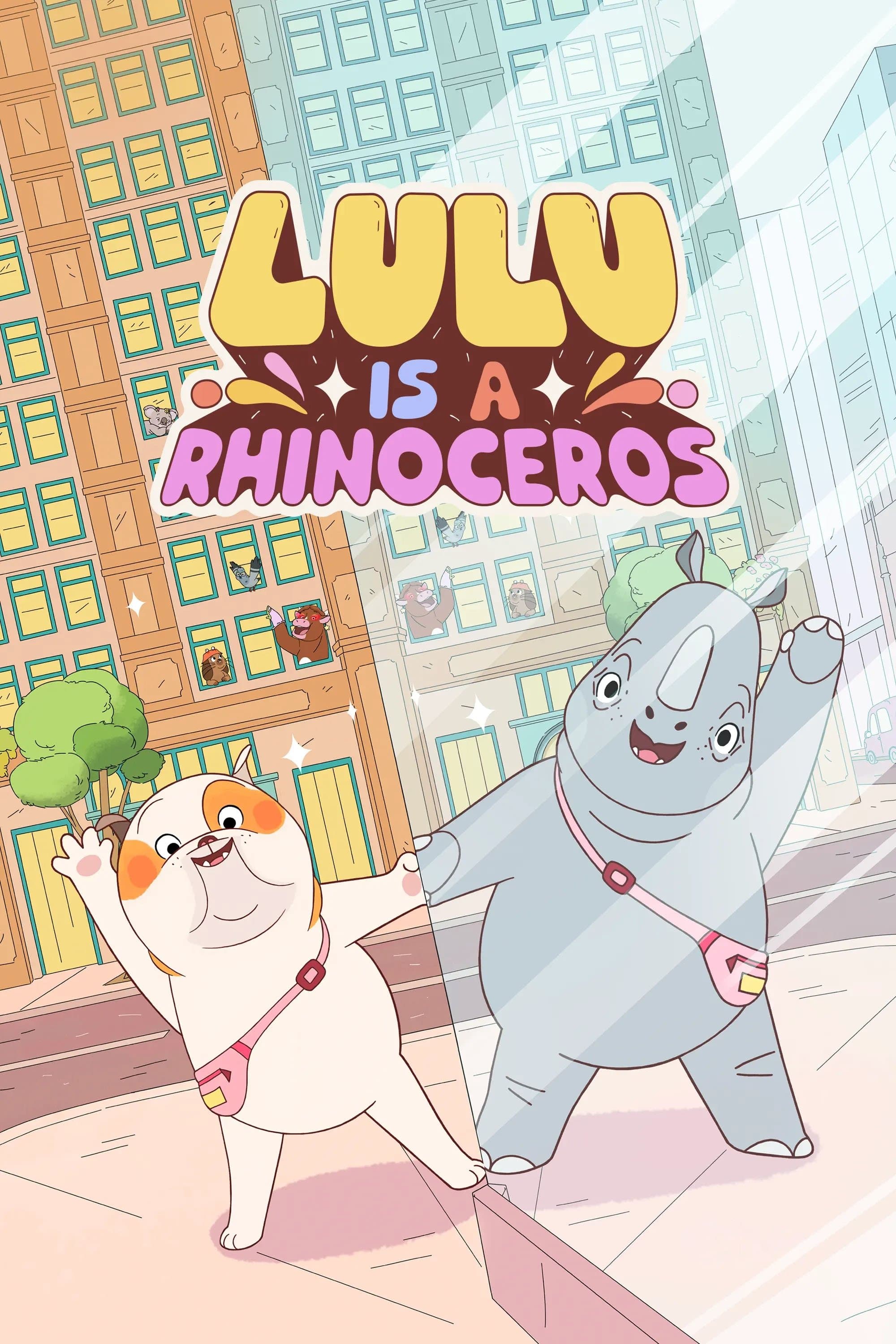 Poster Lulu Is a Rhinoceros