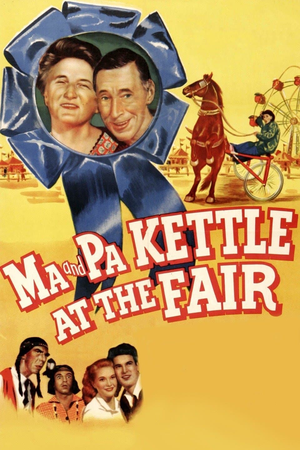 Poster Ma and Pa Kettle at the Fair