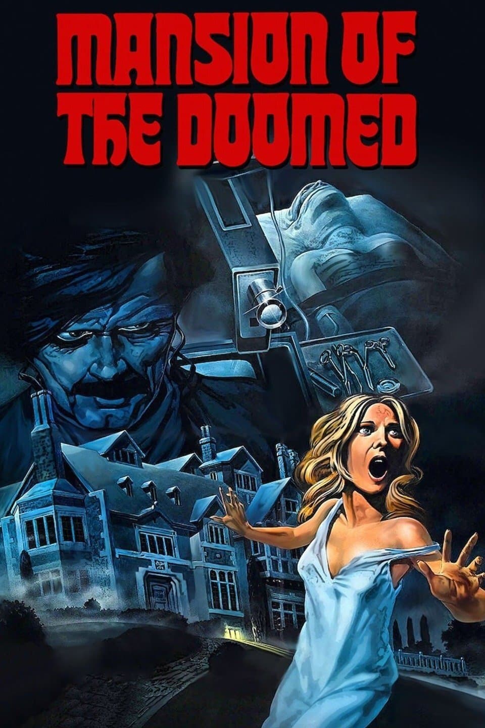 Poster Mansion of the Doomed