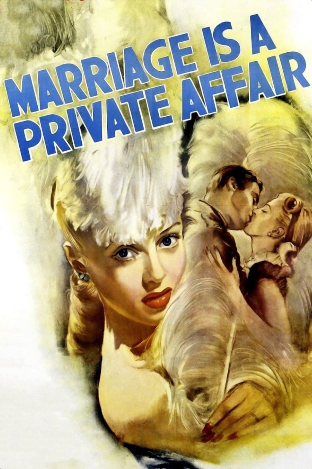 Poster Marriage Is a Private Affair