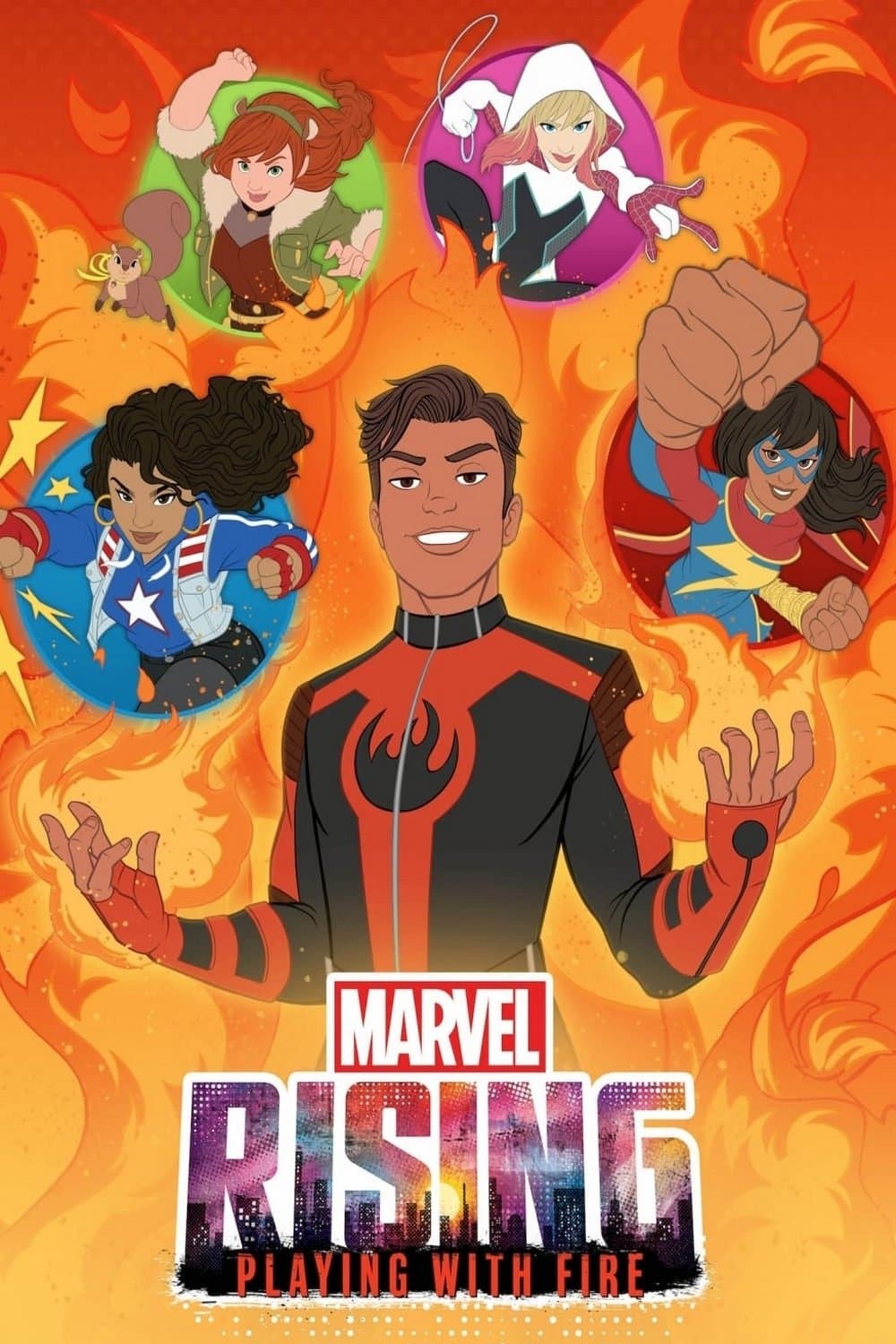 Poster Marvel Rising: Playing with Fire