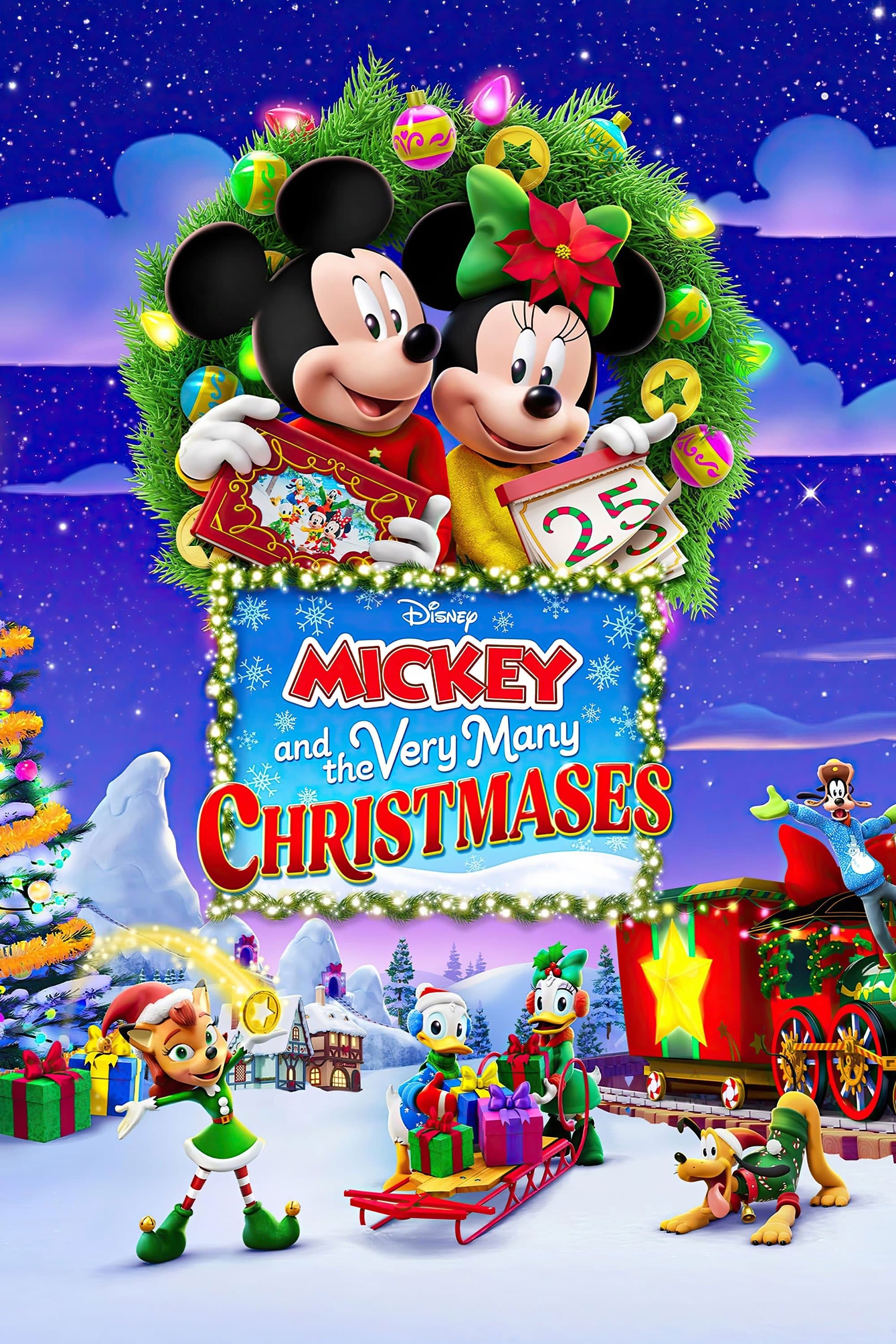 Poster Mickey and the Very Many Christmases