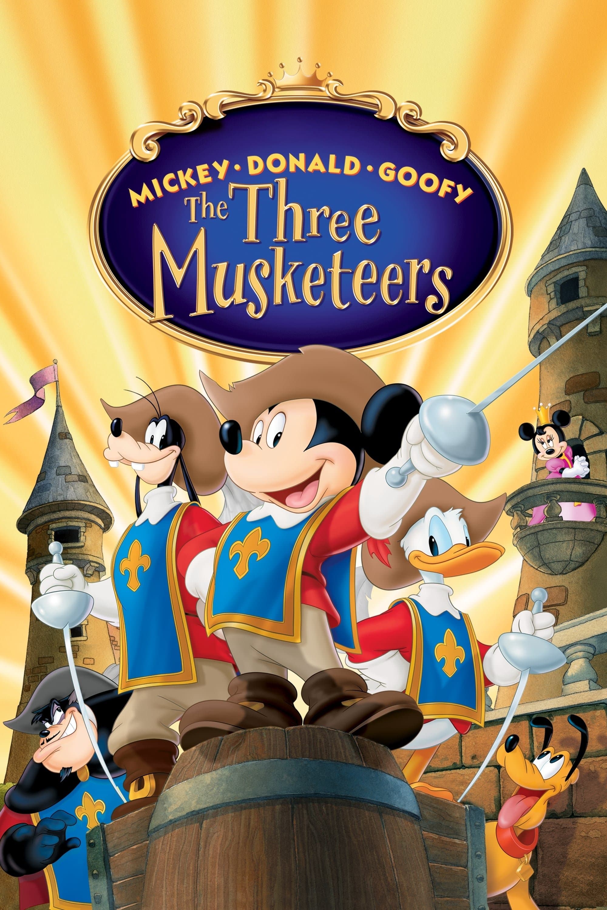 Poster Mickey, Donald, Goofy: The Three Musketeers