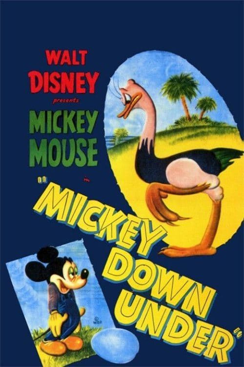 Poster Mickey Down Under