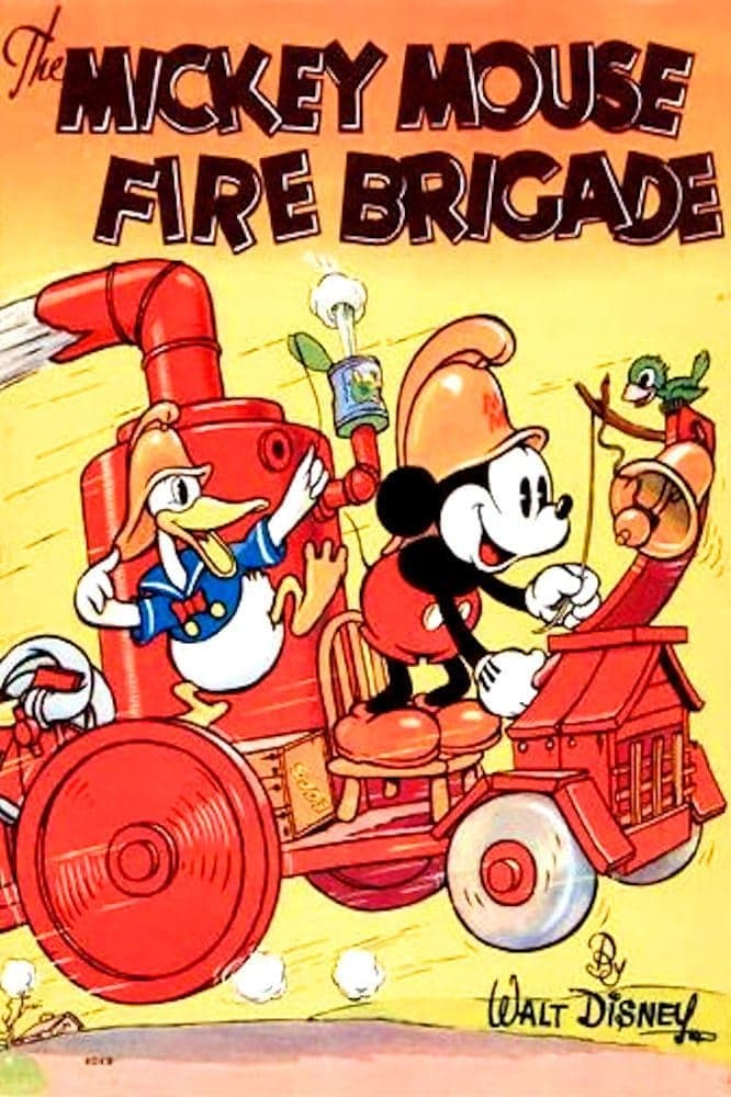 Poster Mickey's Fire Brigade