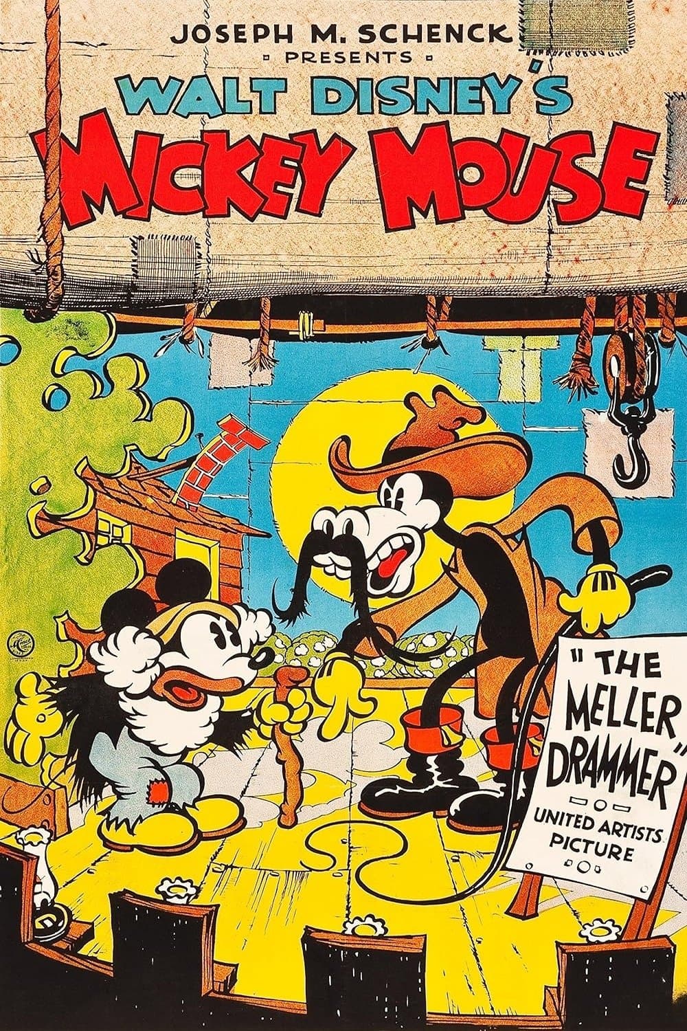 Poster Mickey's Mellerdrammer