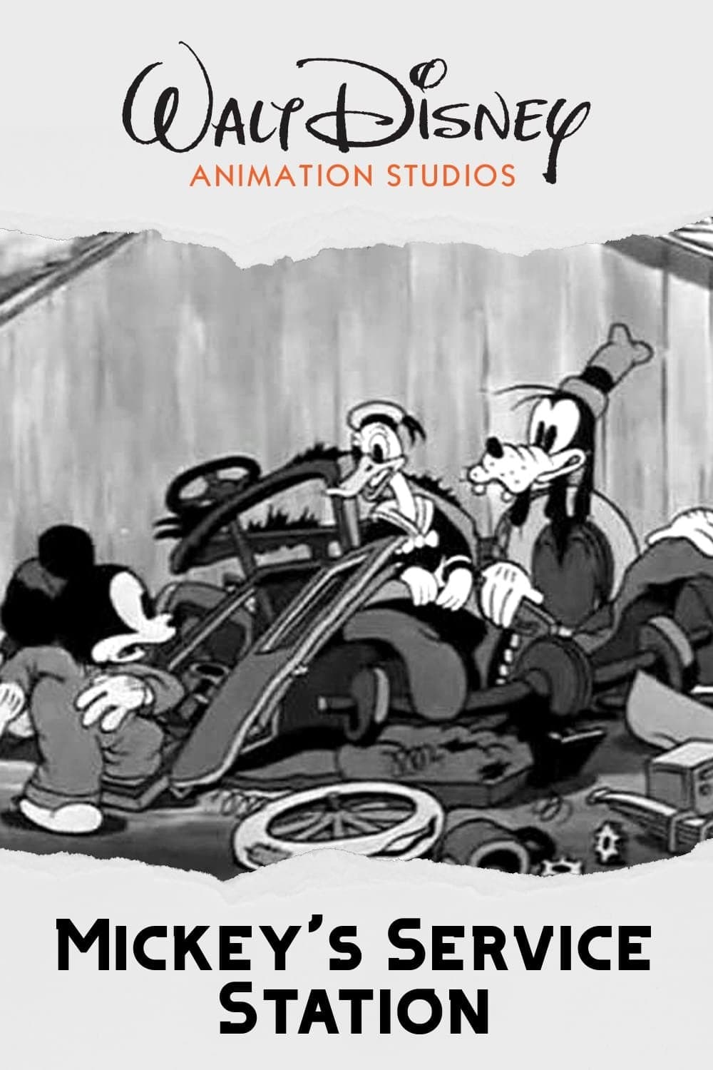 Poster Mickey's Service Station