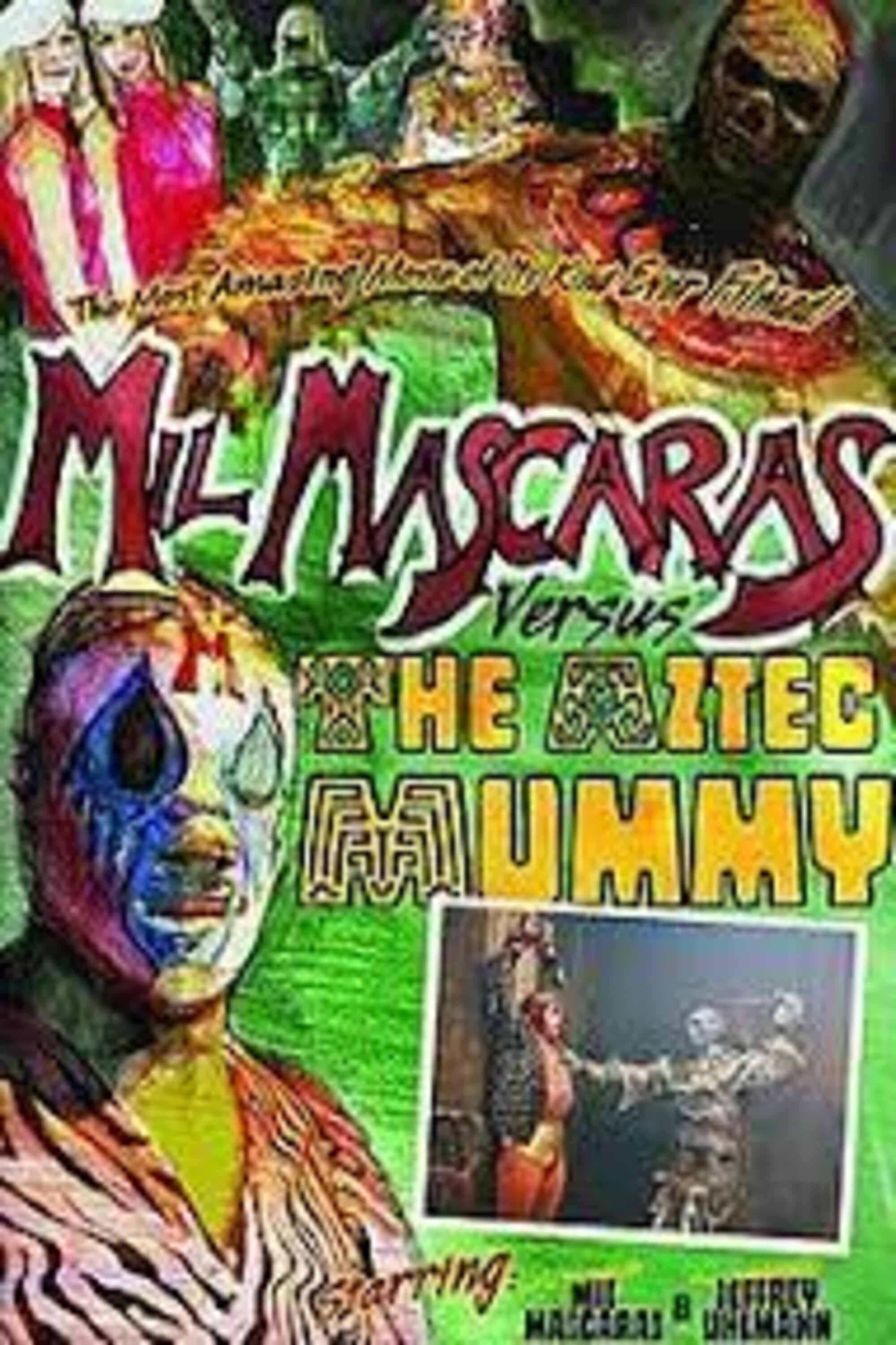 Poster Mil Mascaras vs. the Aztec Mummy