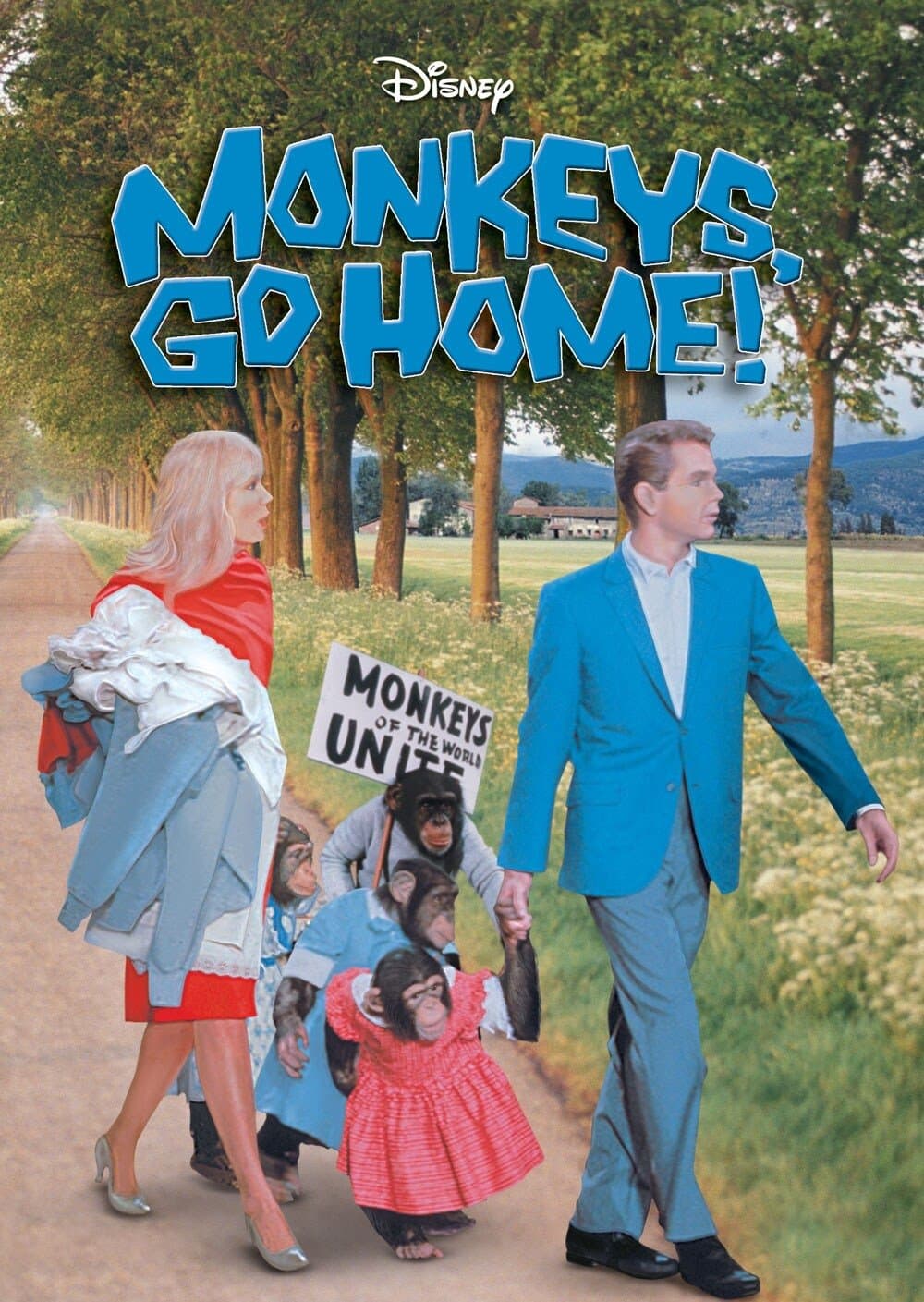 Poster Monkeys, Go Home!
