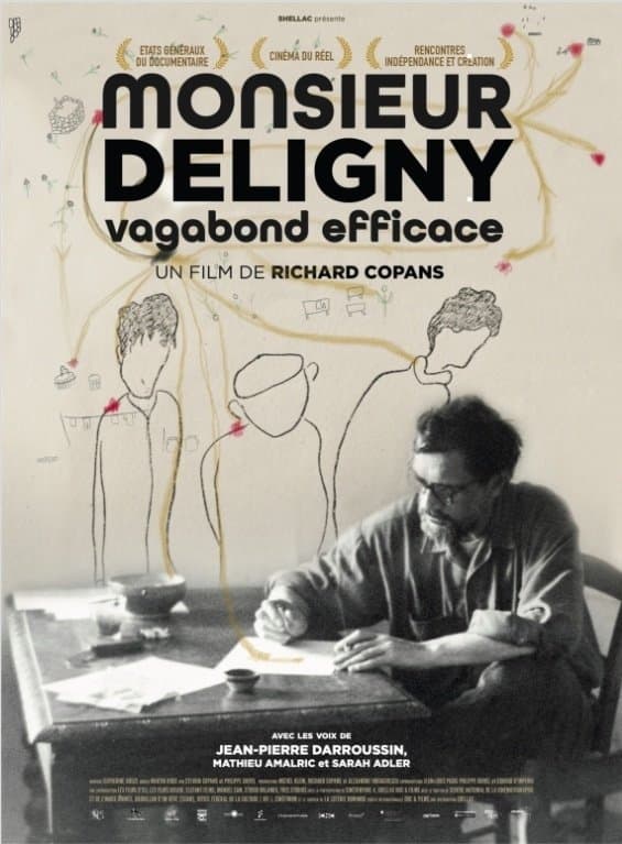 Poster Monsieur Deligny, vagabond efficace