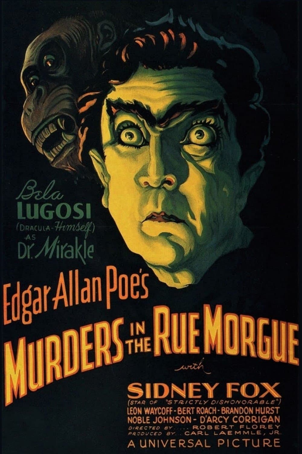 Poster Murders in the Rue Morgue