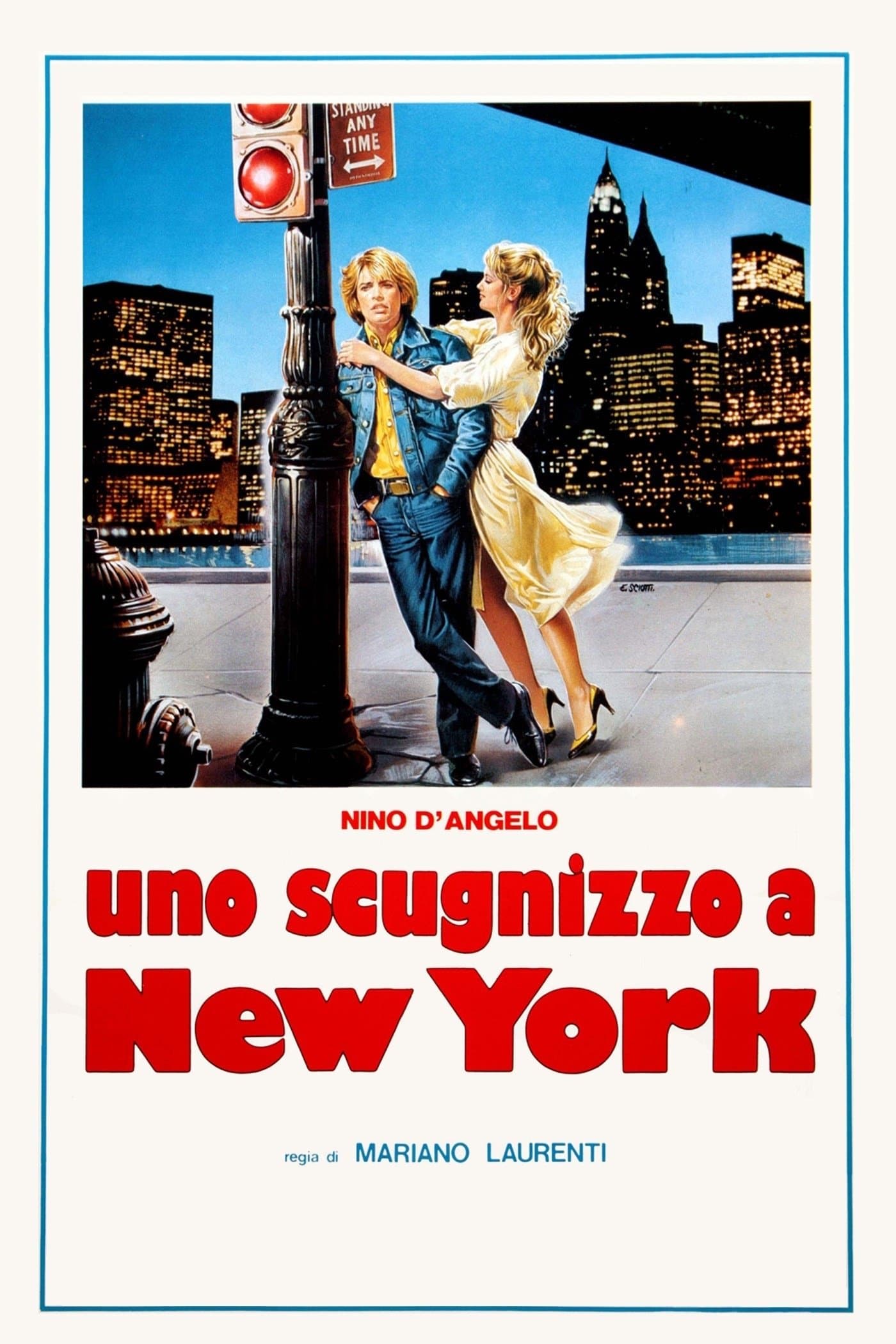 Poster Neapolitan Boy in New York