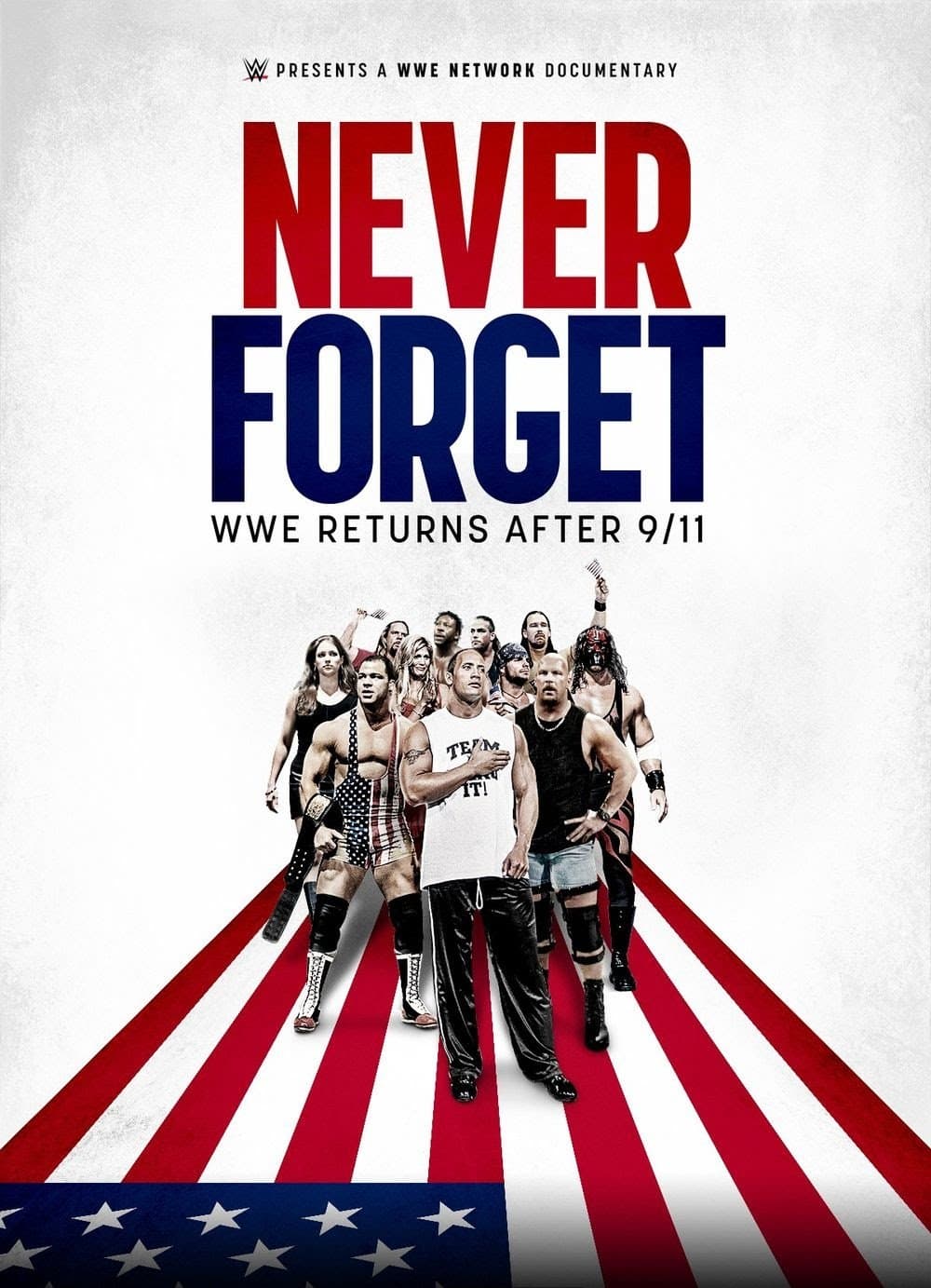 Poster Never Forget: WWE Returns After 9/11