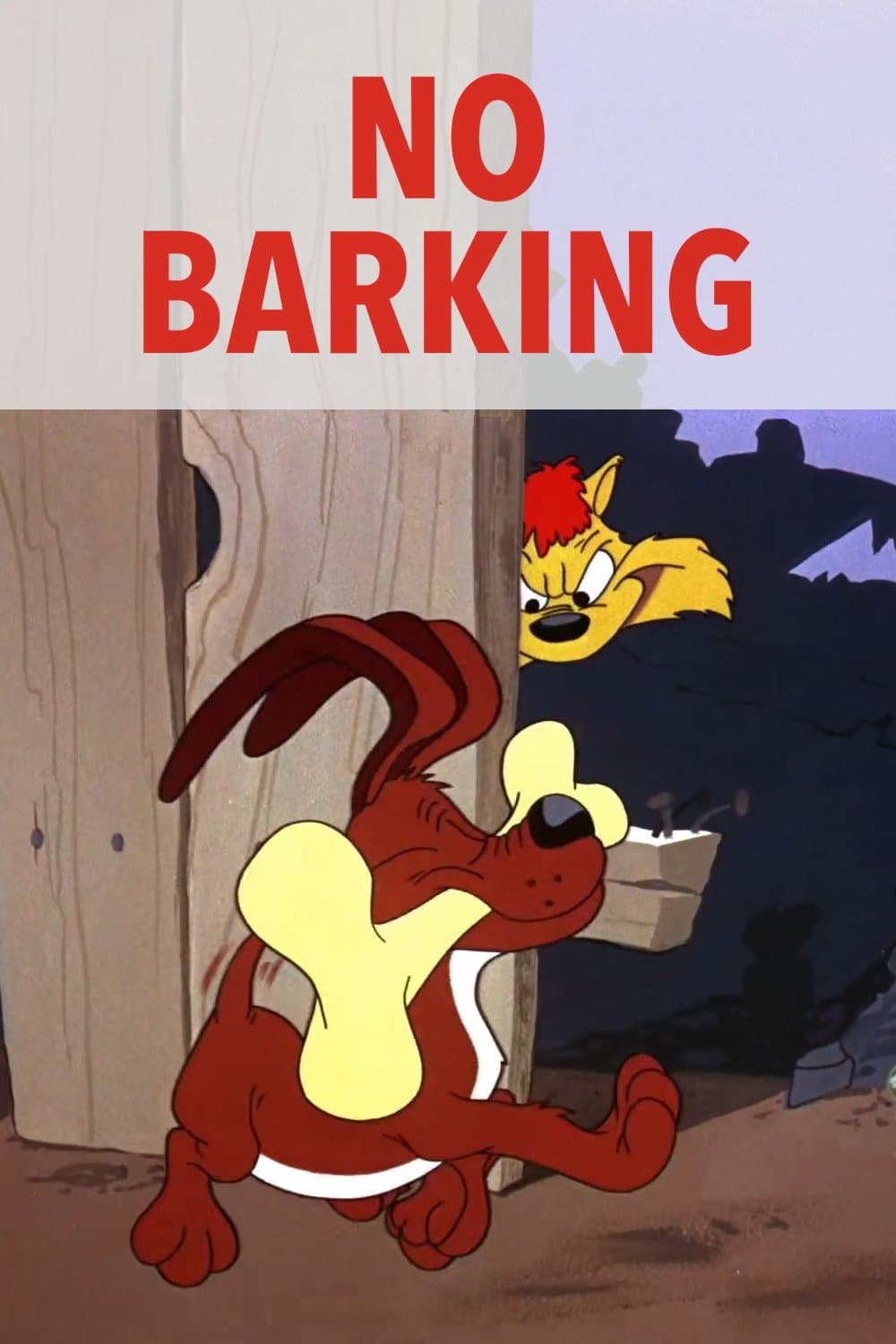 Poster No Barking