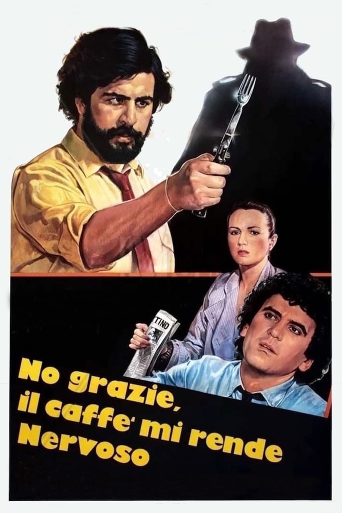 Poster No Thanks, Coffee Makes Me Nervous