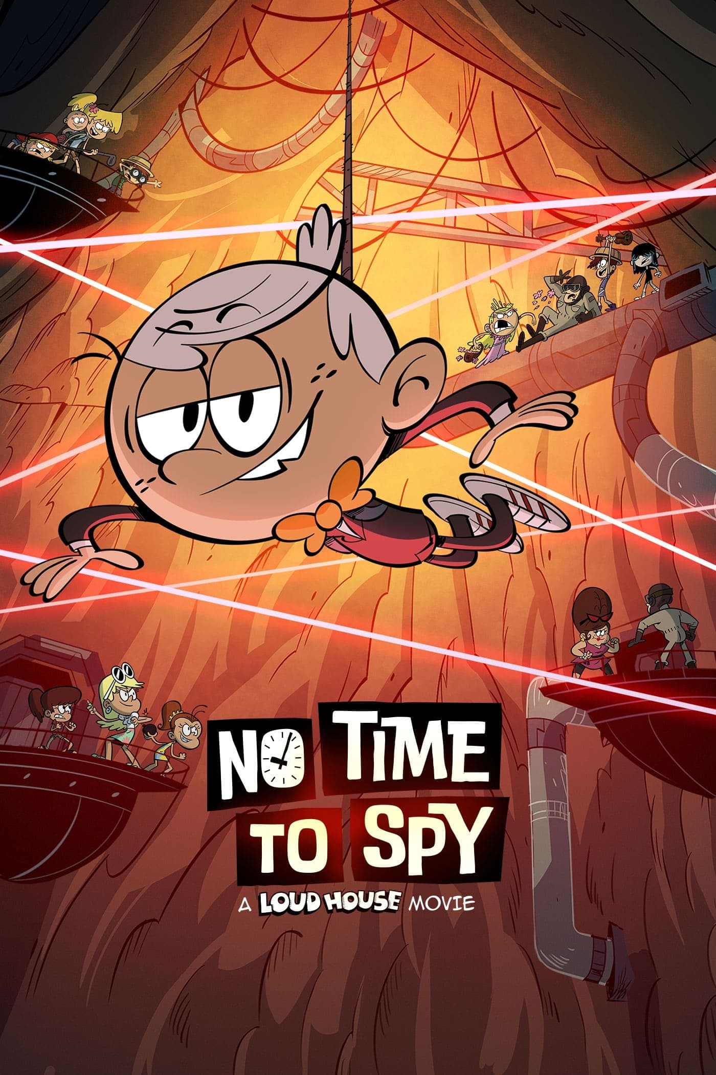 Poster No Time to Spy: A Loud House Movie