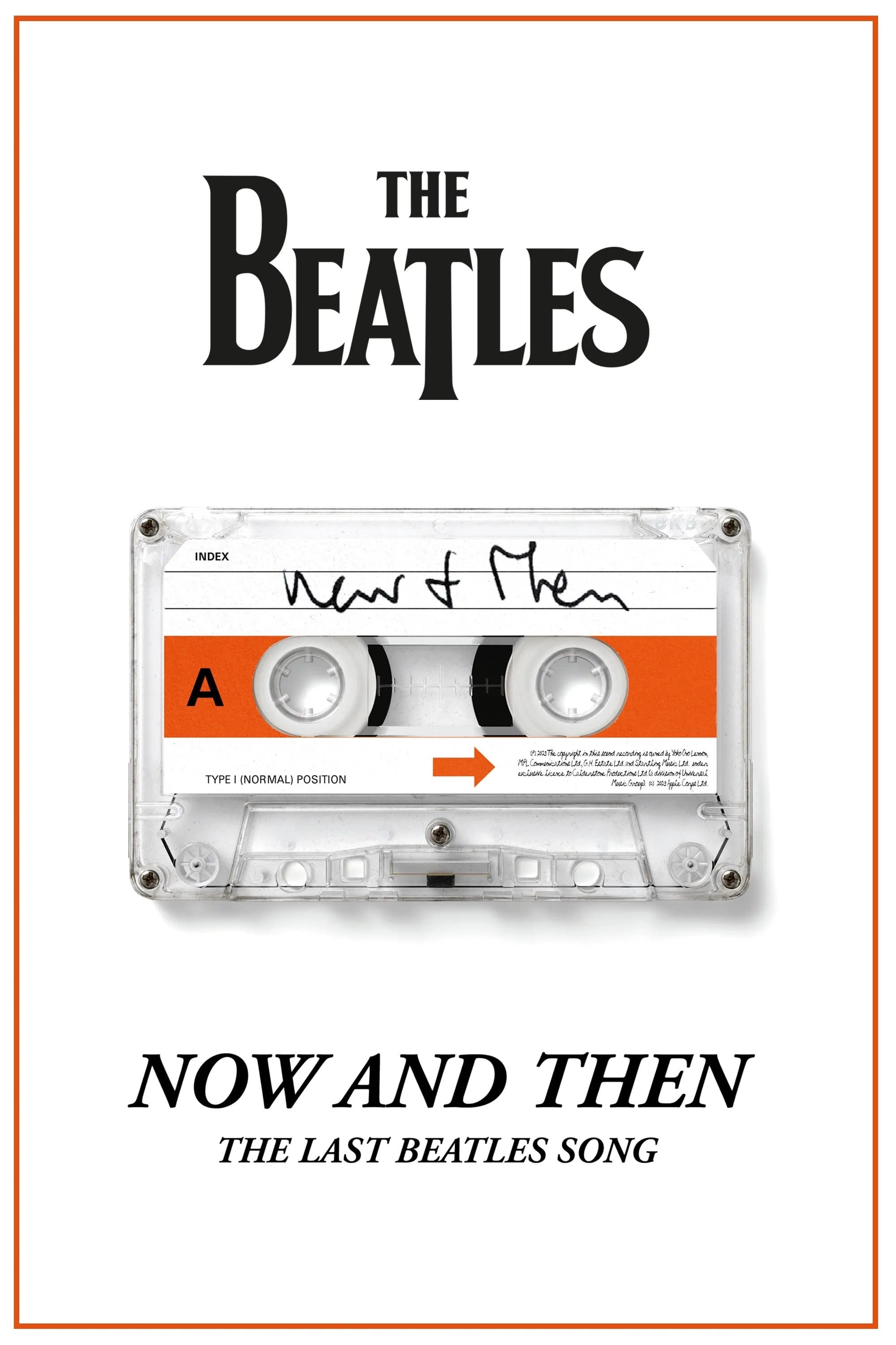 Poster Now and Then - The Last Beatles Song