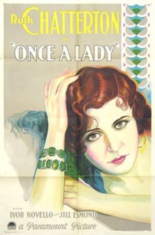 Poster Once a Lady