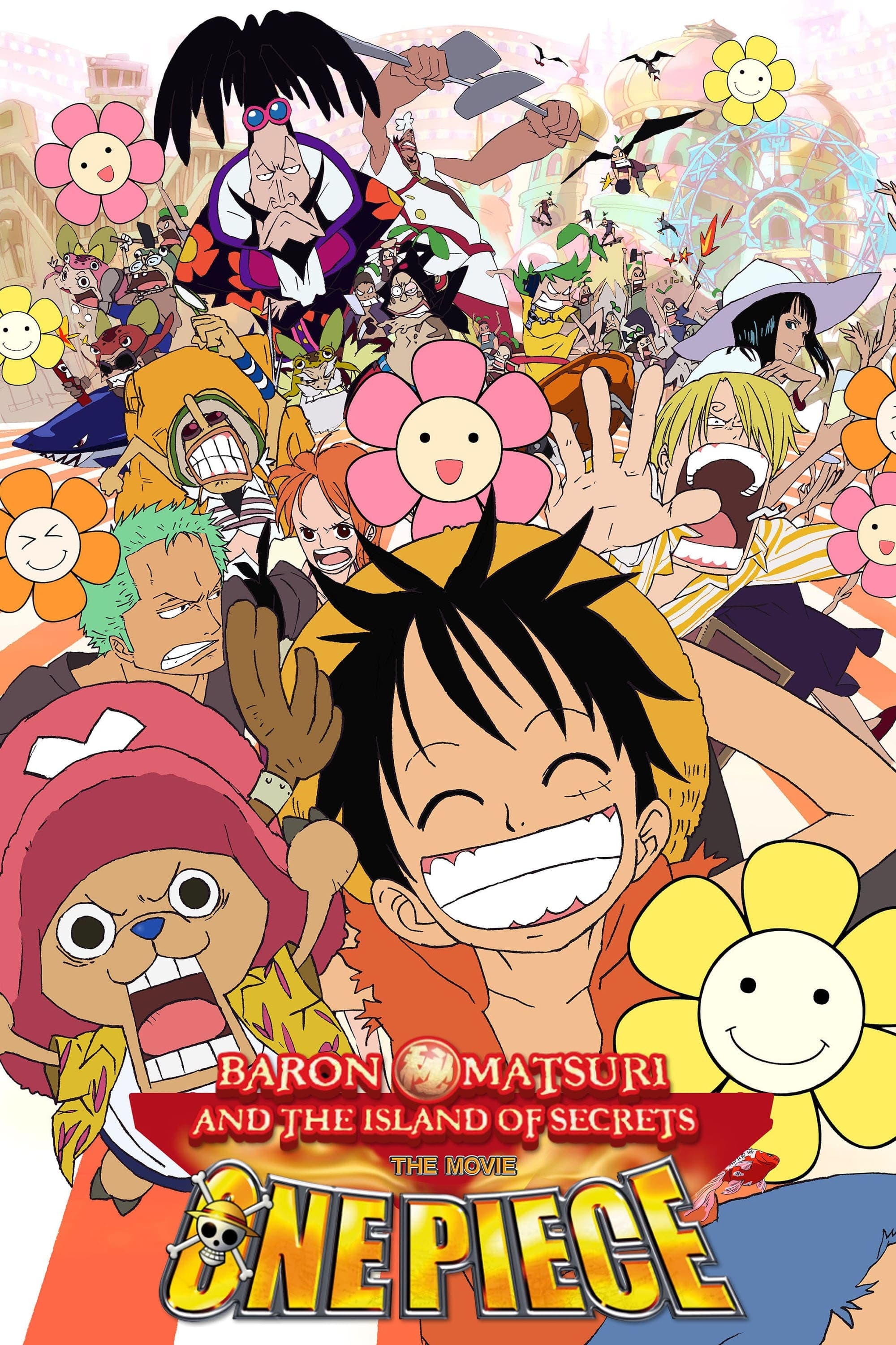 Poster One Piece: Baron Omatsuri and the Secret Island