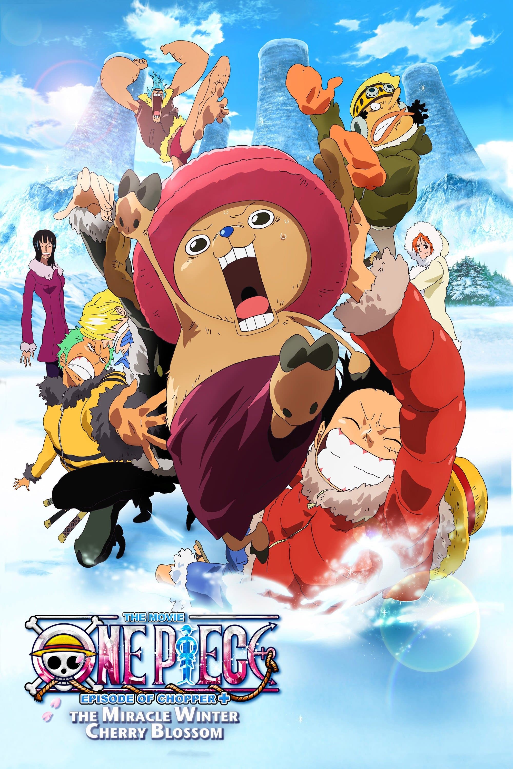 Poster One Piece: Episode of Chopper Plus: Bloom in the Winter, Miracle Cherry Blossom